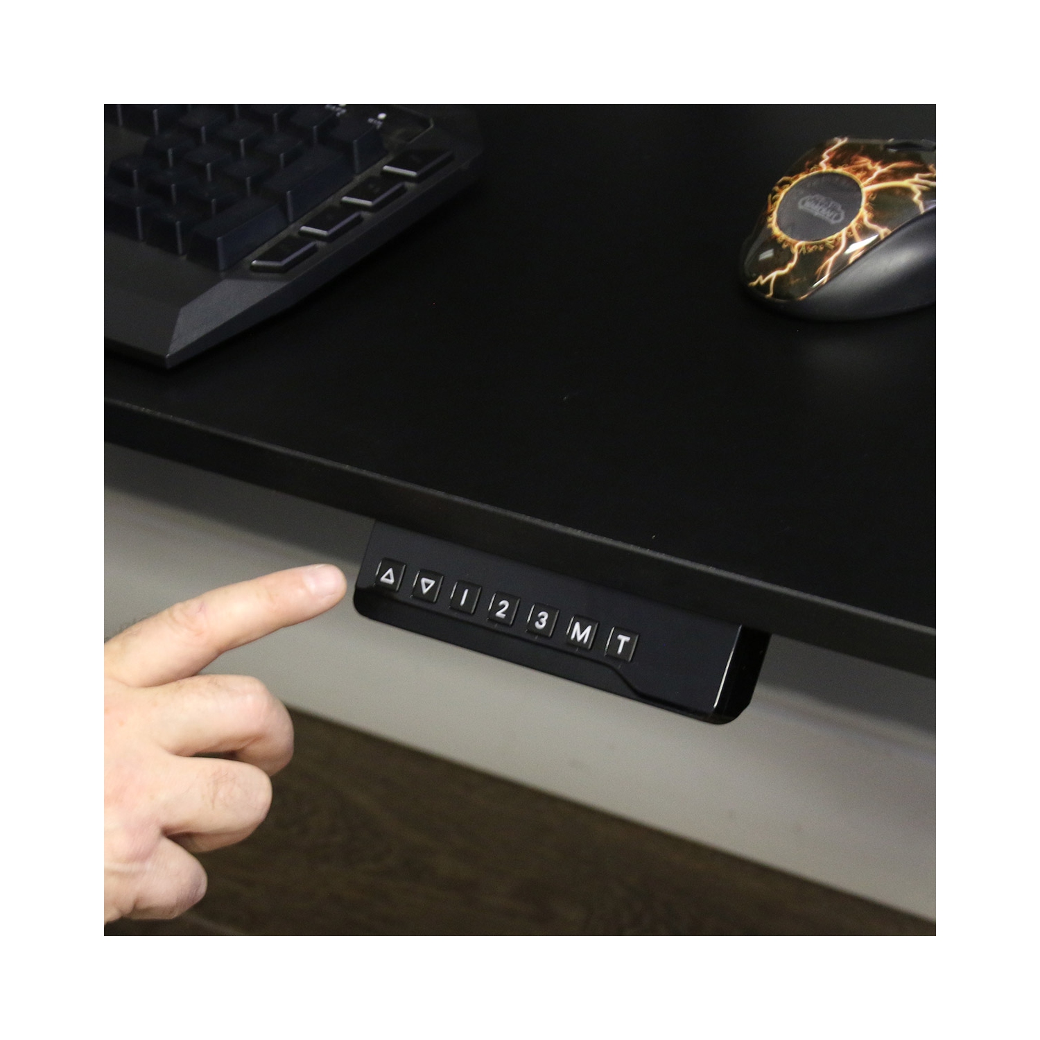 Bureau de jeu à hauteur réglable de 46 po GD-46M de Boost Industries