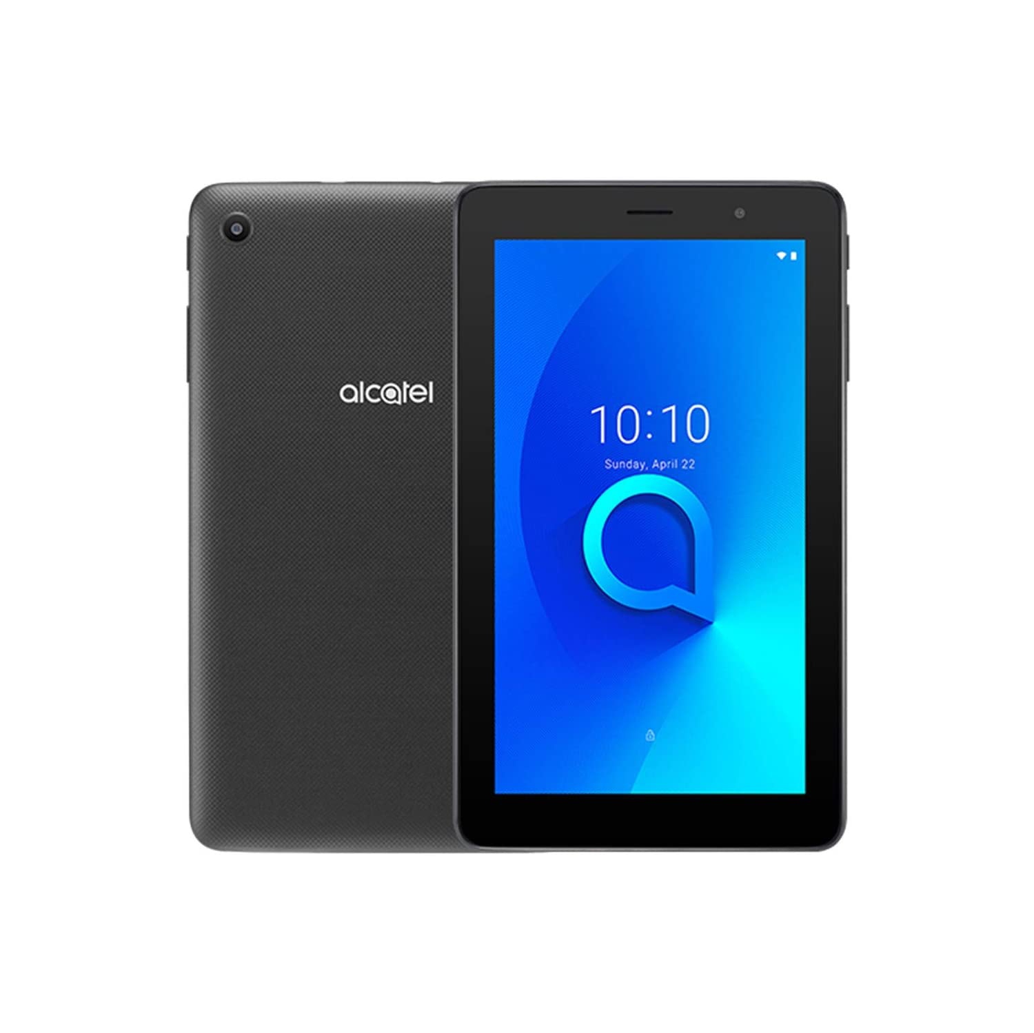 Alcatel 1T7 9013A (16GB) 7.0" Android 10 Tablet (WiFi + Cellular) - Unlocked - Prime Black - International Model - Open Box