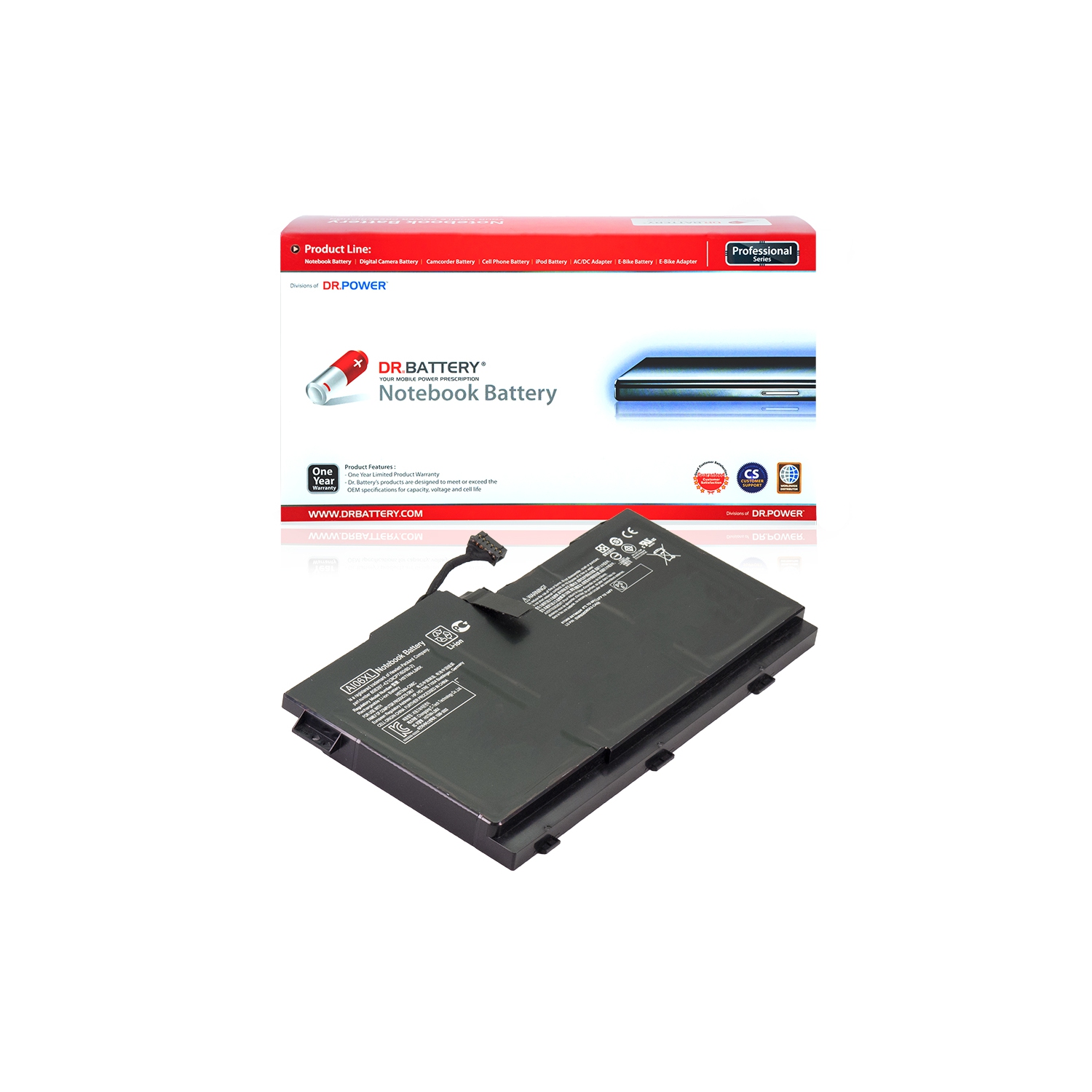 DR. BATTERY Replacement for HP ZBook 17 G3 T7V64ET G3 T7V65ET G3 T7V67EA AI06096XL AI06096XL-PR AI06XL [11.1V / 96Wh] **Free Shipping**