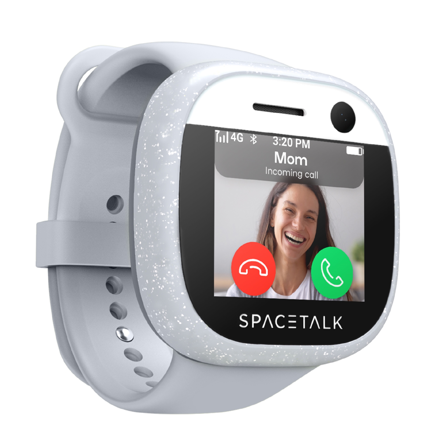 Kids Smart Watch Phone 4G & GPS Tracker for Kids - Spacetalk Adventurer Smartwatch for Boys Girls, 4G calls, text messaging, SOS, Safe Send & Receive List, School Mode, 5MP Camera, Bluetooth - Cloud