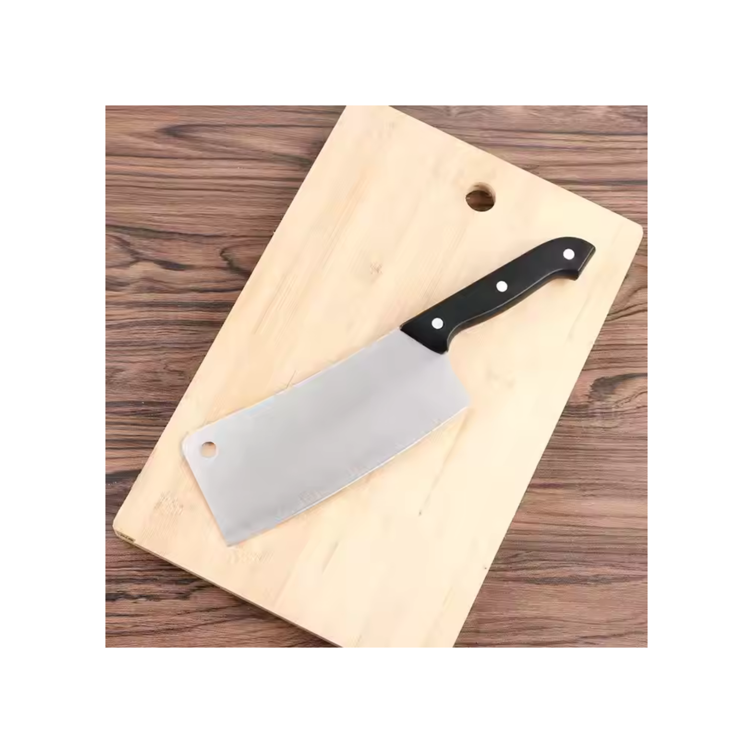 Kitchen Cleaver Knife Chopper Butcher Knife Stainless Steel for Home Kitchen and Restaurants