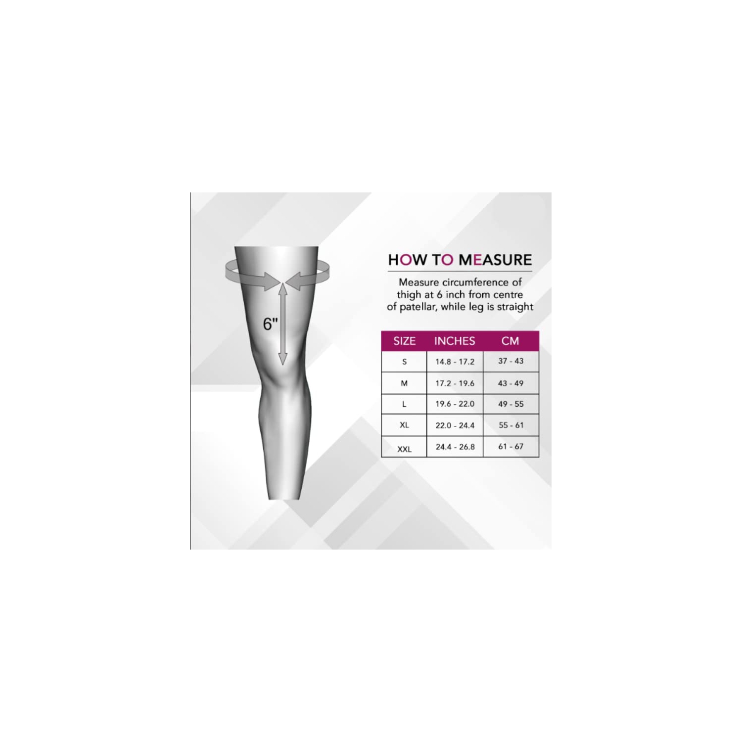 2 Pack Knee Brace, Knee Compression Sleeve for Men and Women, Knee Support for Running, Workout, Gym, Hiking, Sports