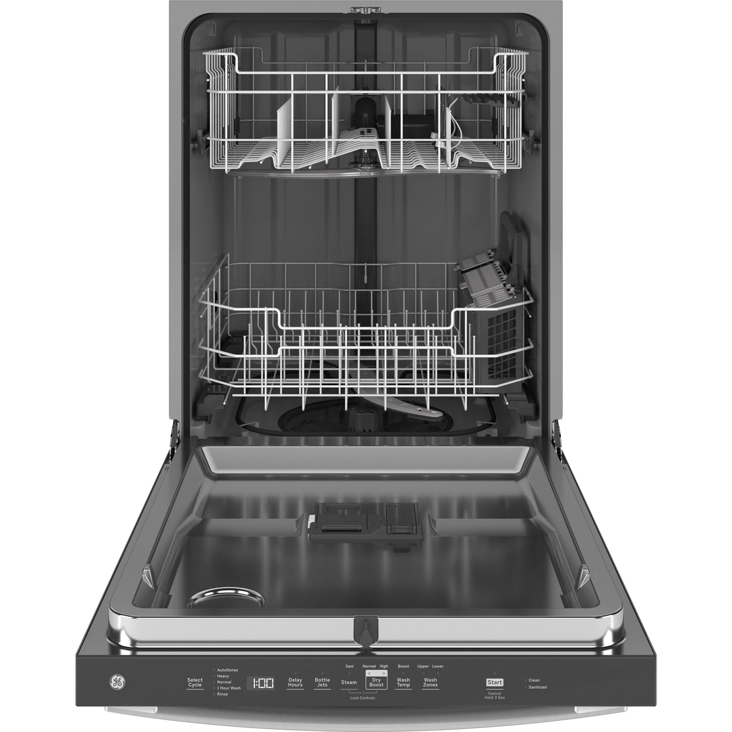 GE 24" 50dB Built-In Dishwasher - Stainless Steel