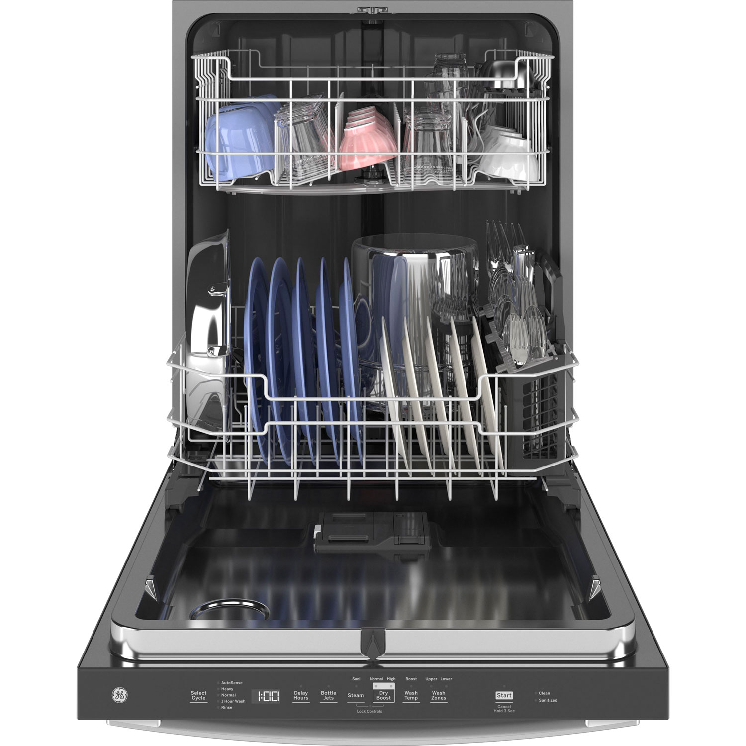 GE 24" 50dB Built-In Dishwasher - Stainless Steel