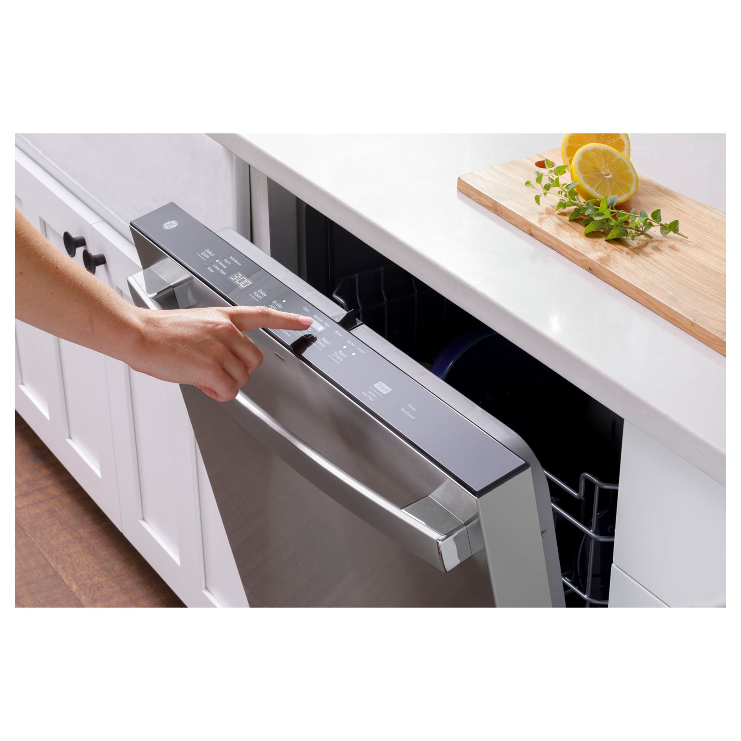 GE 24" 50dB Built-In Dishwasher - Stainless Steel