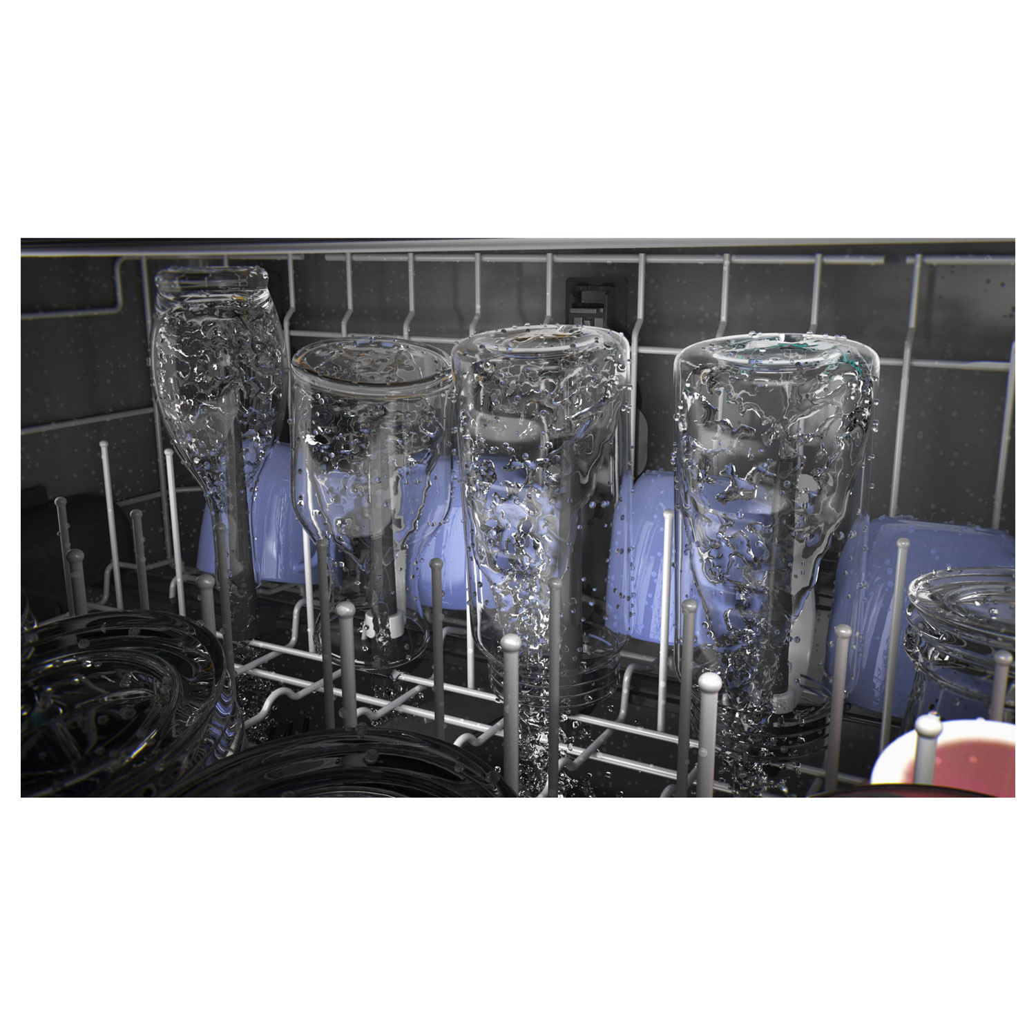 GE 24" 50dB Built-In Dishwasher - Stainless Steel