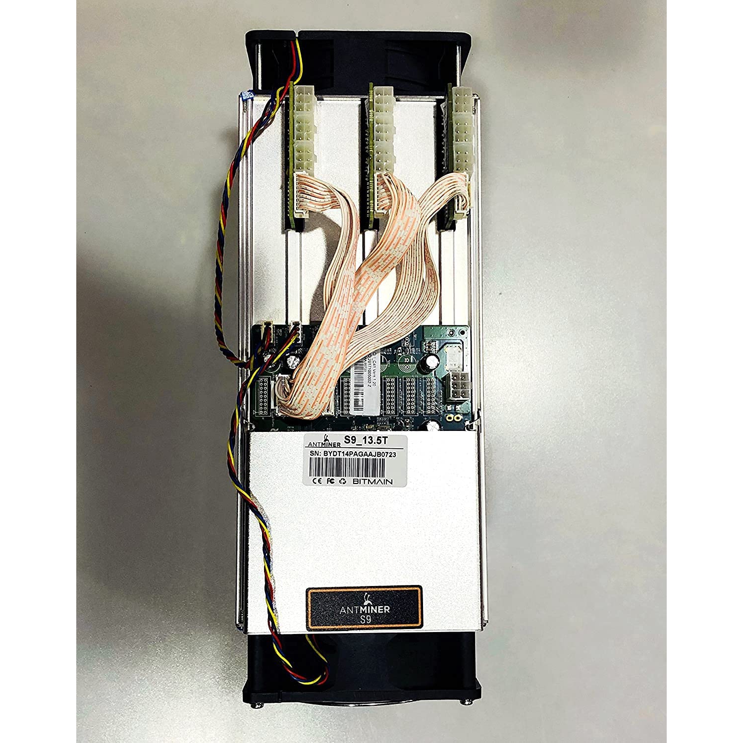 Refurbished - Bitmain Antminer S9 Bitcoin Miner, 0.098 J/GH Power Efficiency, 13.5TH/s (GENERIC PSU INCLUDED)