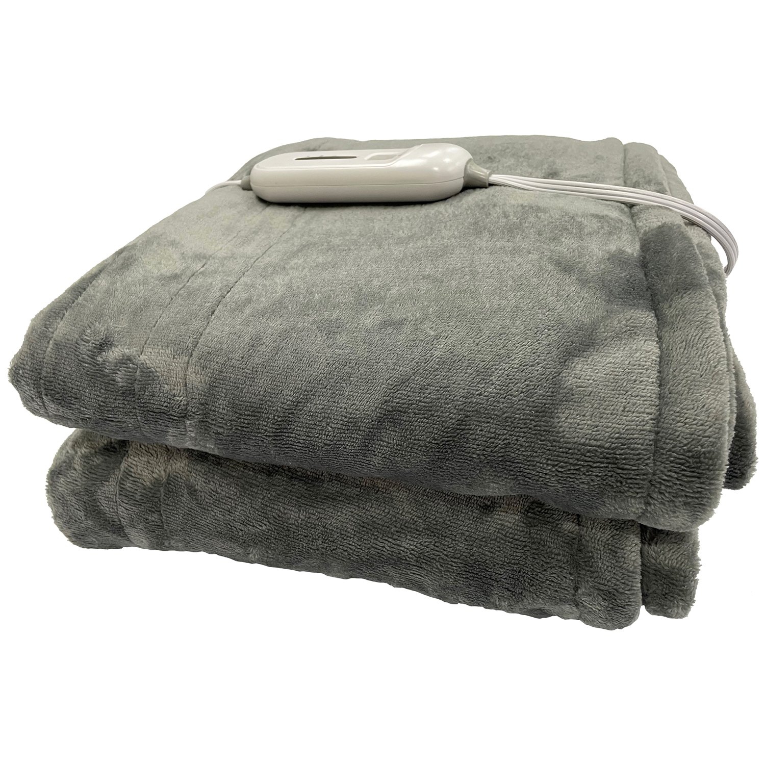 Innovation Confort - Heated Throw, 50 '' x 60 '', 3 Heat Settings, Gray