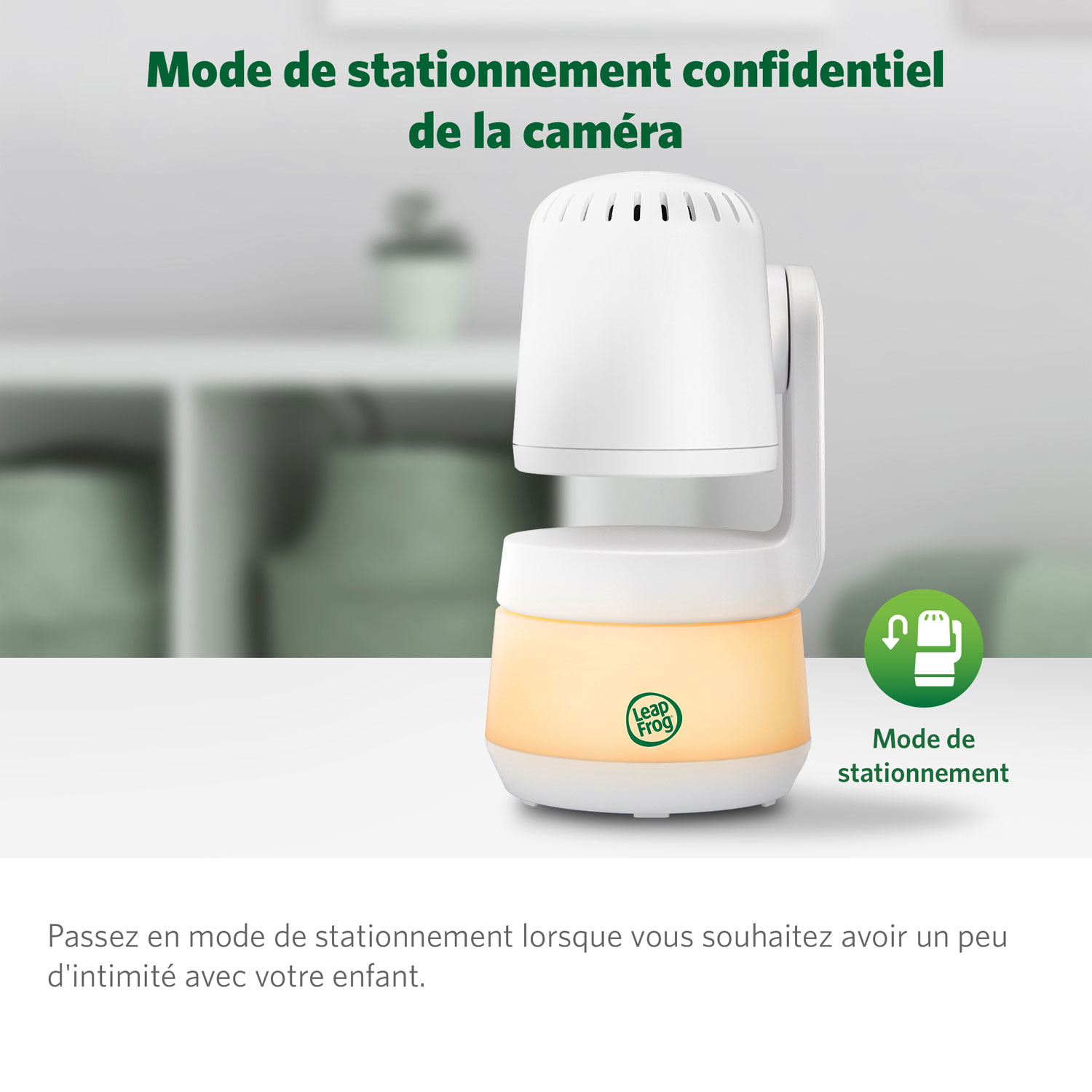 LeapFrog 5" Video Baby Monitor w/ 2 Cameras, Colour Night Vision & Zoom/Pan/Tilt