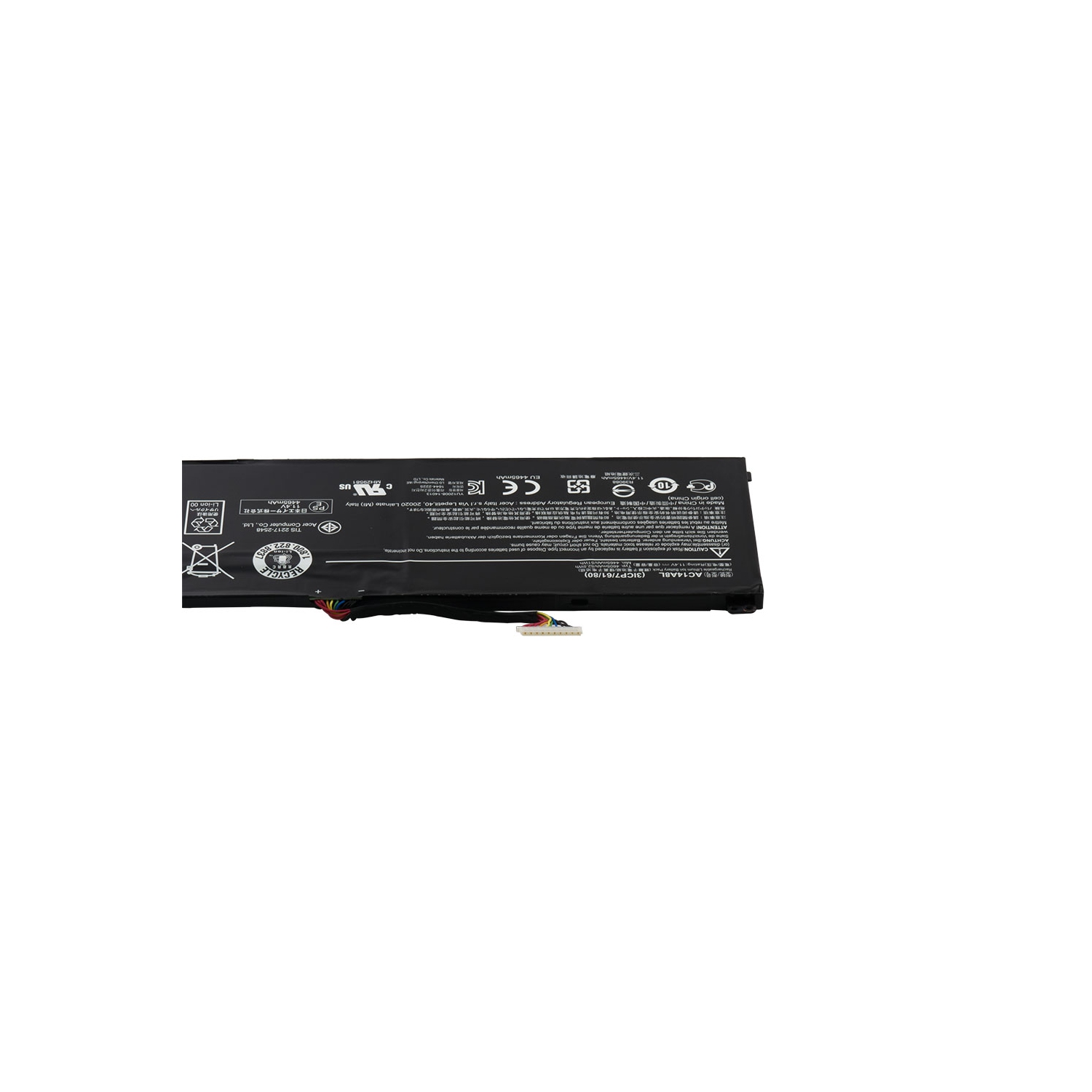 DR. BATTERY - Replacement for Acer Aspire V15 VN7-591G / VN7-592 / VN7-592G / VN7-791 / KT0030G001 / 3ICP7 / 61 / 80 / AC14A8L [11.4V / 4465mAh /