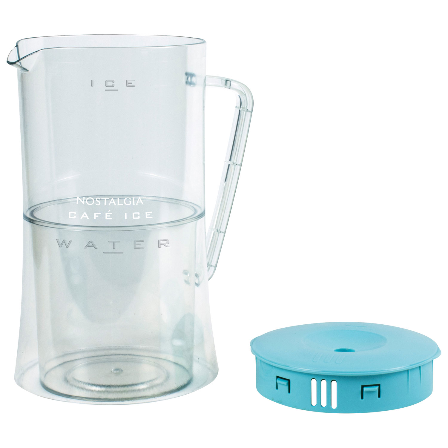 Nostalgia Café Iced Coffee & Tea Maker - 2.8L - Aqua