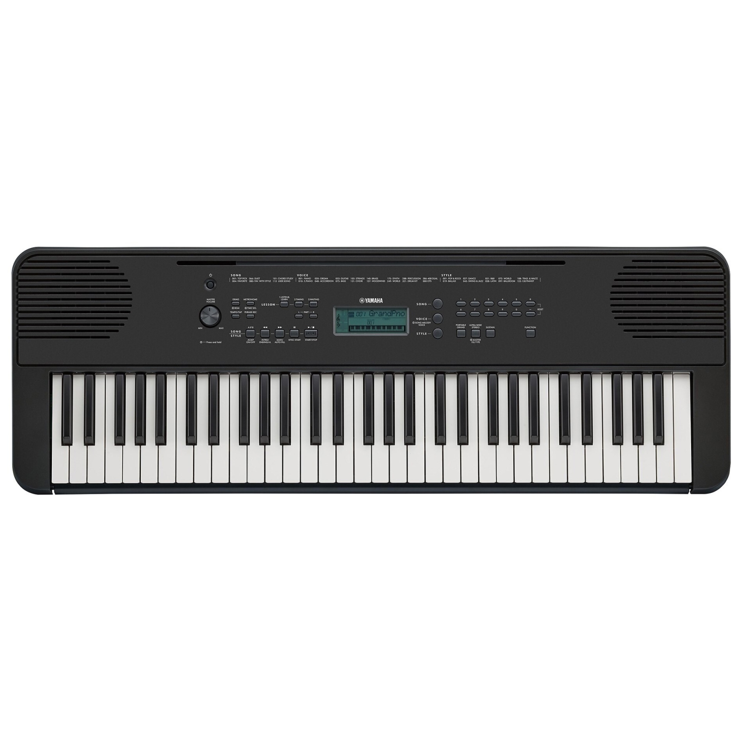 Yamaha PSR-E360 61-Key Touch Sensitive Portable Keyboard - Black