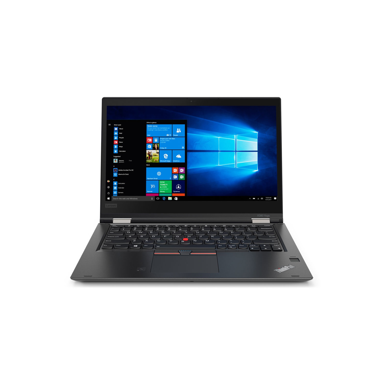 Refurbished (Good) - Lenovo Yoga 370 13.3" 2-in-1 Laptop, Core i5-7300U, 8 GB DDR4, 256 GB SSD, Windows 10 Pro