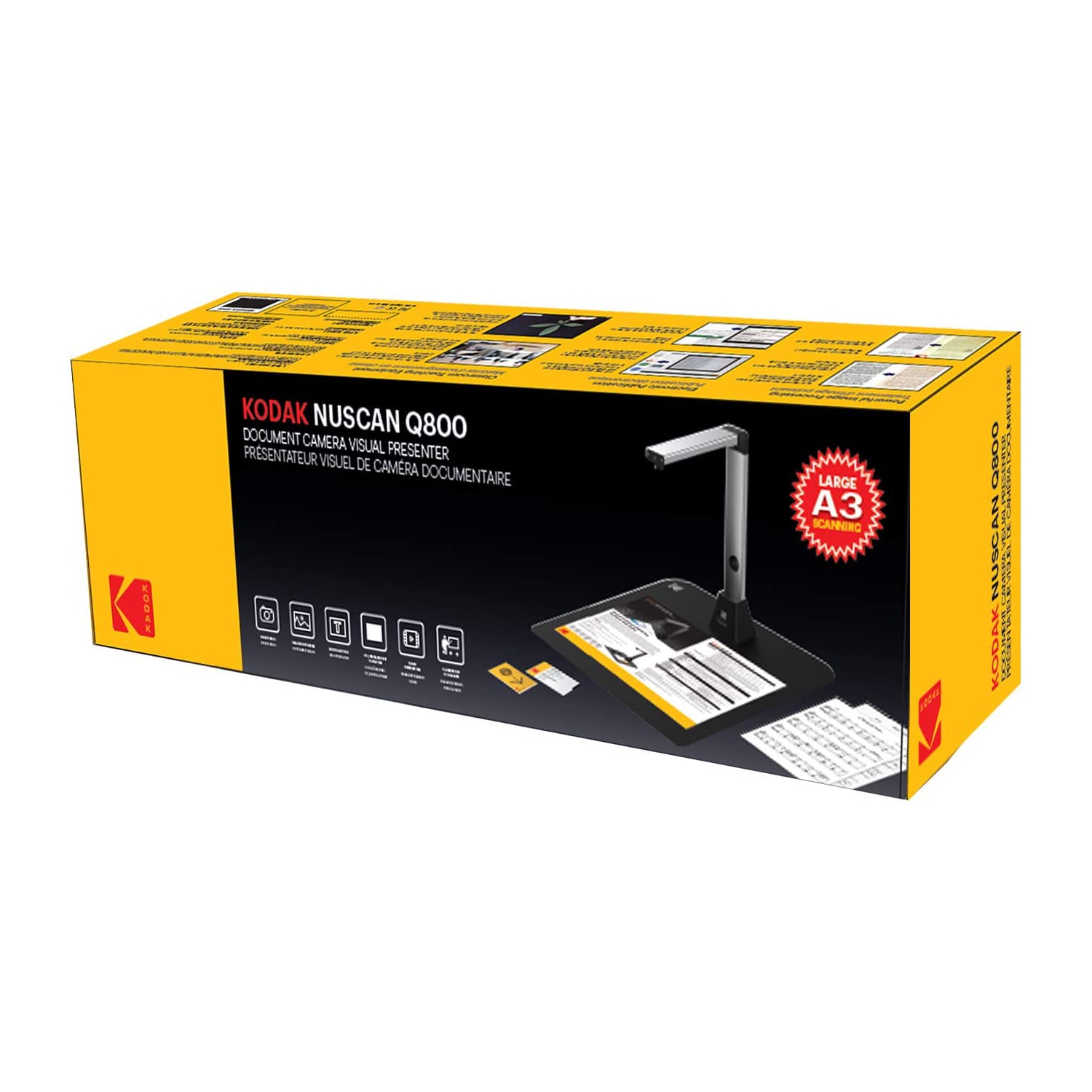 KODAK Nuscan Q800 Document Camera and Visual Presenter