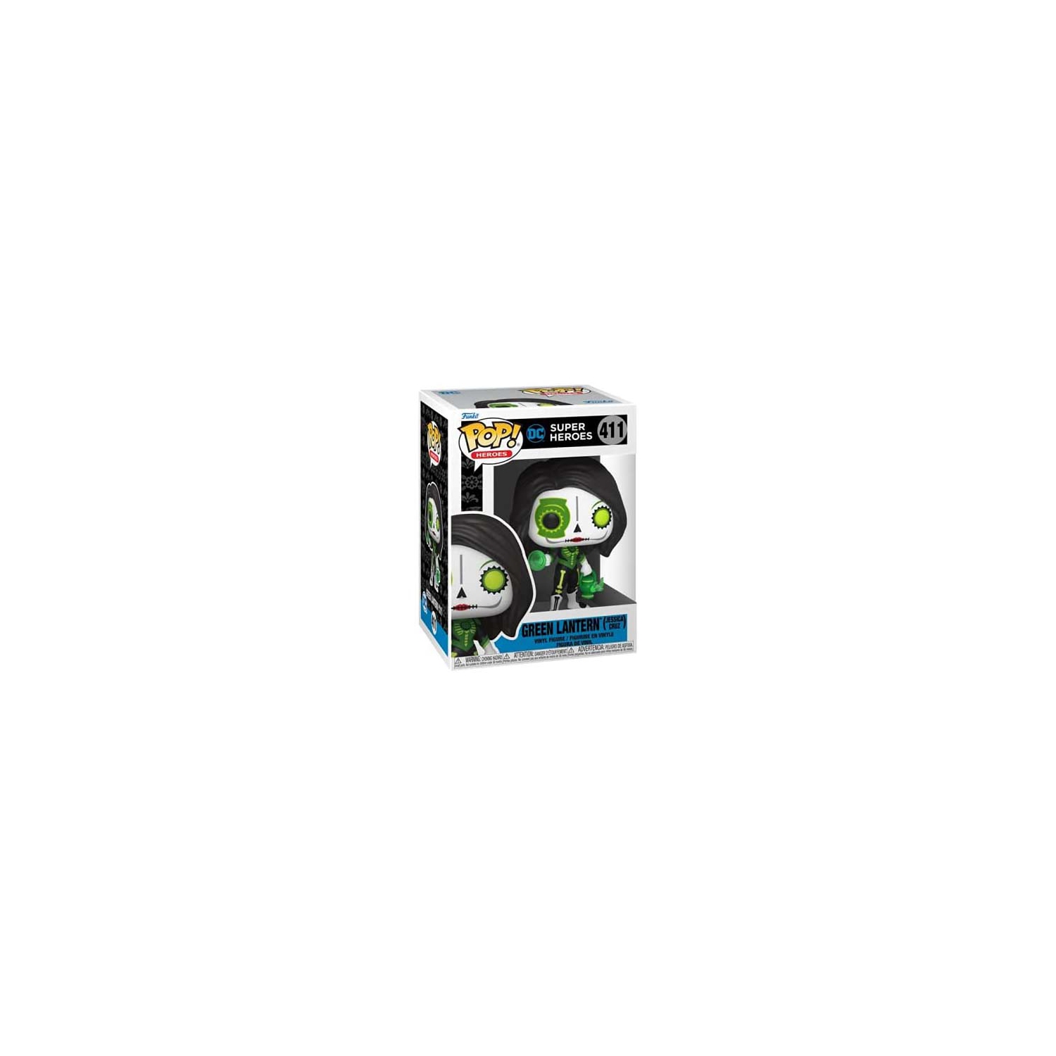 Pop DC Heroes Green Lantern 3.75 Inch Action Figure - Dia De Los Green Lantern #411