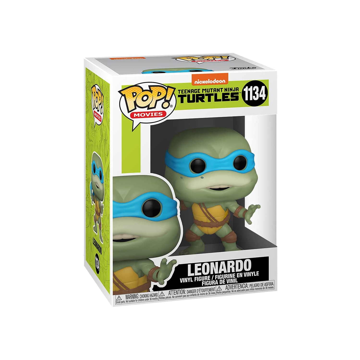 Pop Movies Teenage Mutant Ninja Turtles 3.75 Inch Action Figure - Leonardo #1134
