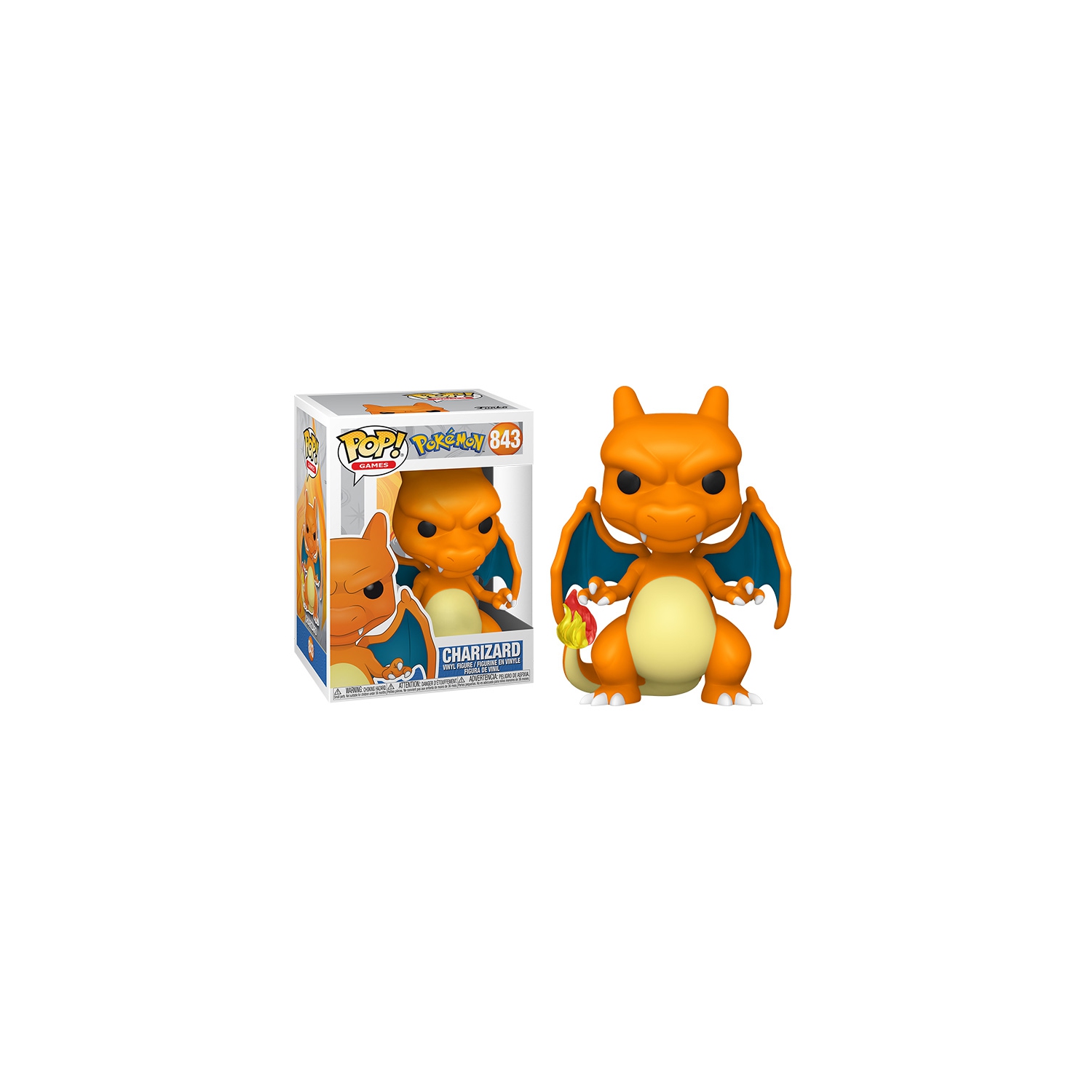 POP GAMES POKEMON S7 CHARIZARD VINYLE FIGUE
