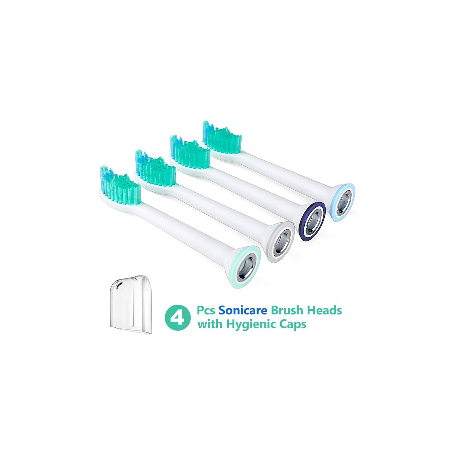 4 Pack Replacement Toothbrush Heads Compatible Philips Philips Sonicare Sensitive Replacement Toothbrush Heads For Sensitive Teeth