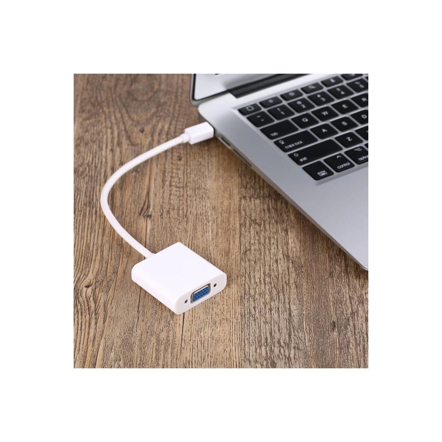 Mini DisplayPort to VGA, 1080P Mini DP Display Port to VGA Male to Female Adapter Compatible for ThinkPad SurfacePro Macbook PC