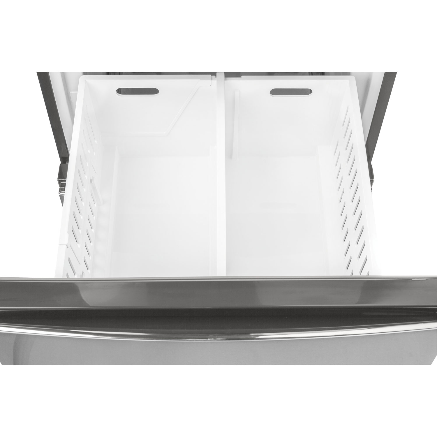 GE 24" 11.9 Cu. Ft. Bottom Freezer Refrigerator - Stainless Steel