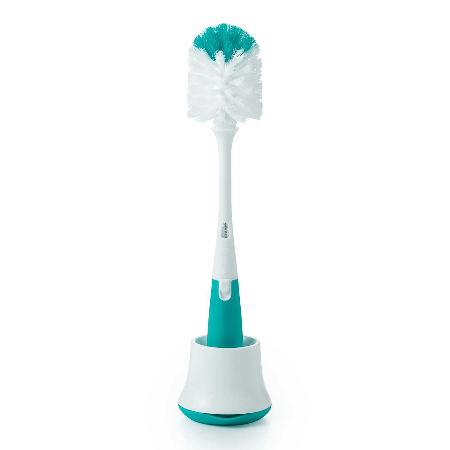 OXO Tot Bottle Brush with Nipple Cleaner and Stand - Teal