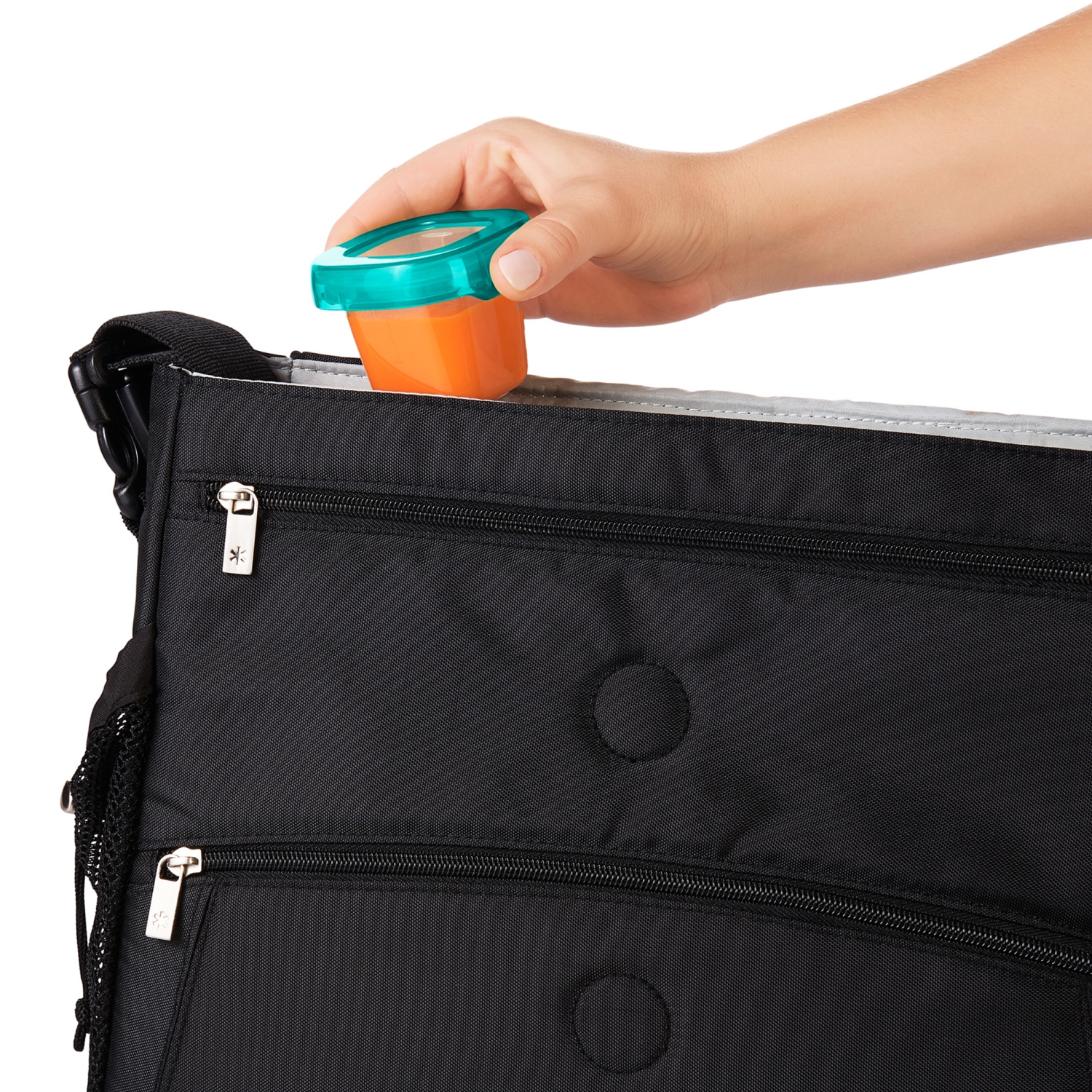 Lot de 6 blocs de conservation d'aliments pour b&eacute;b&eacute;s de OXO Tot - Sarcelle