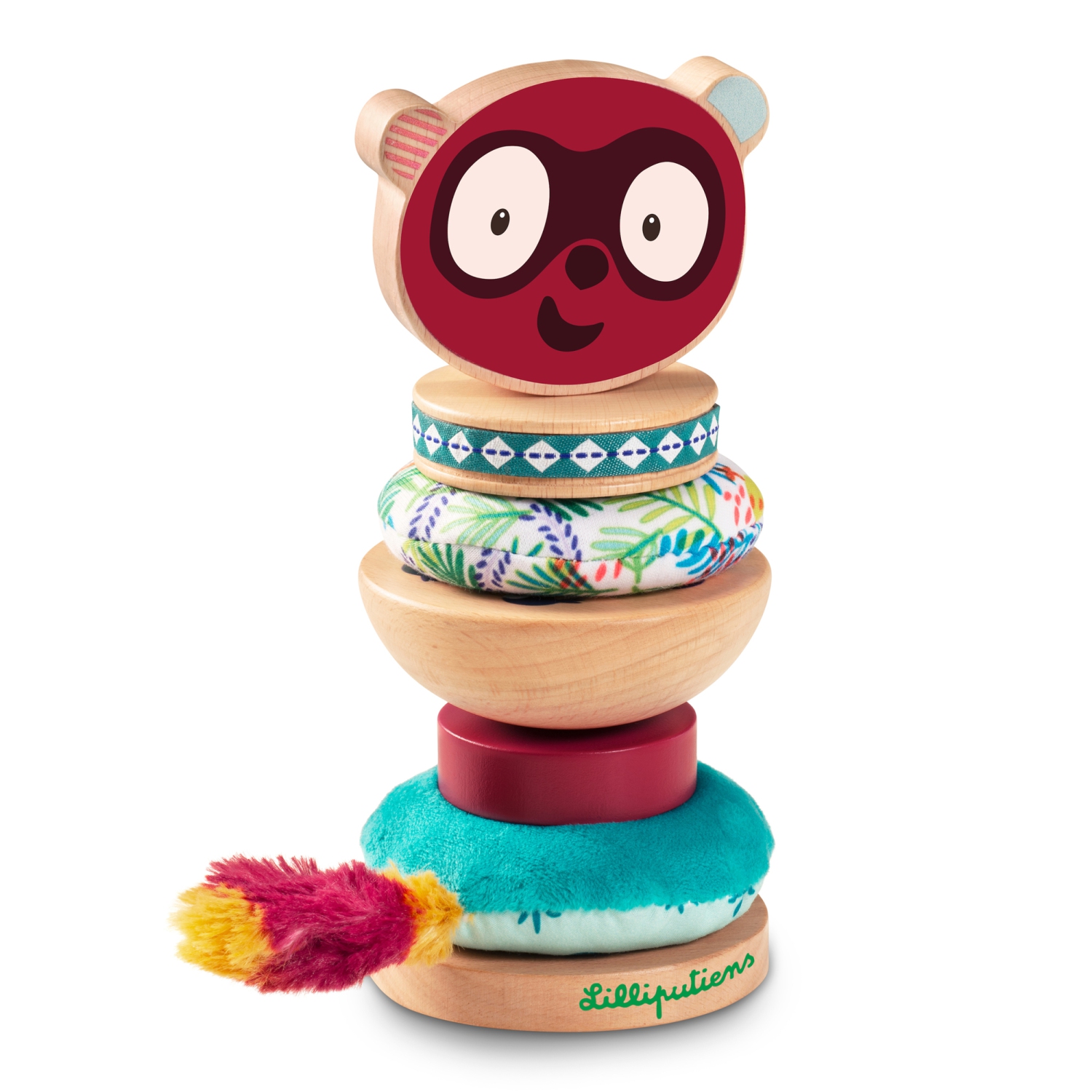 Lilliputien Stacking Pyramid - Georges Lemur