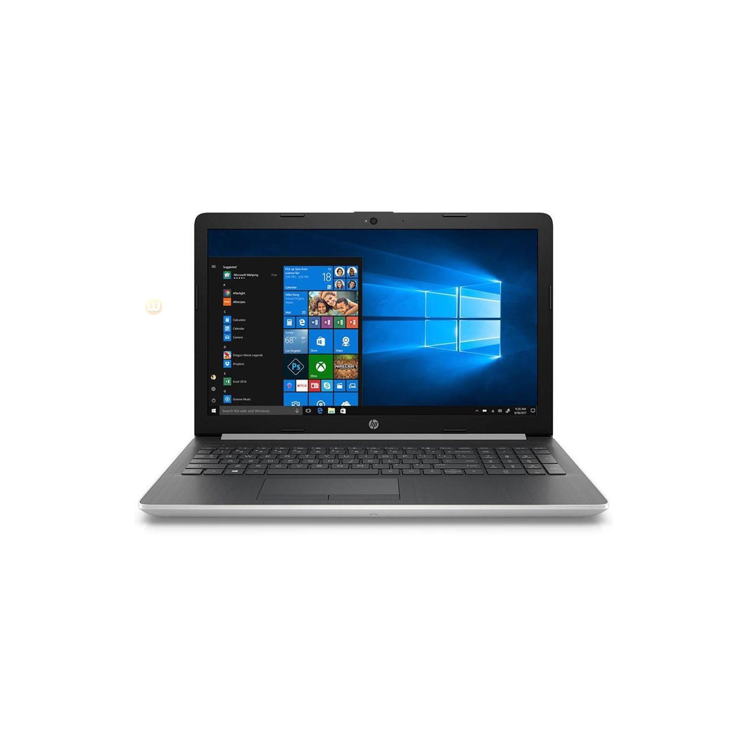 Hp 15.6" Laptop (Intel Core I5-8265u, 8GB RAM, 2TB HDD, Intel UHD Graphics 620, Windows 10 Home) - 15-da1002ca
