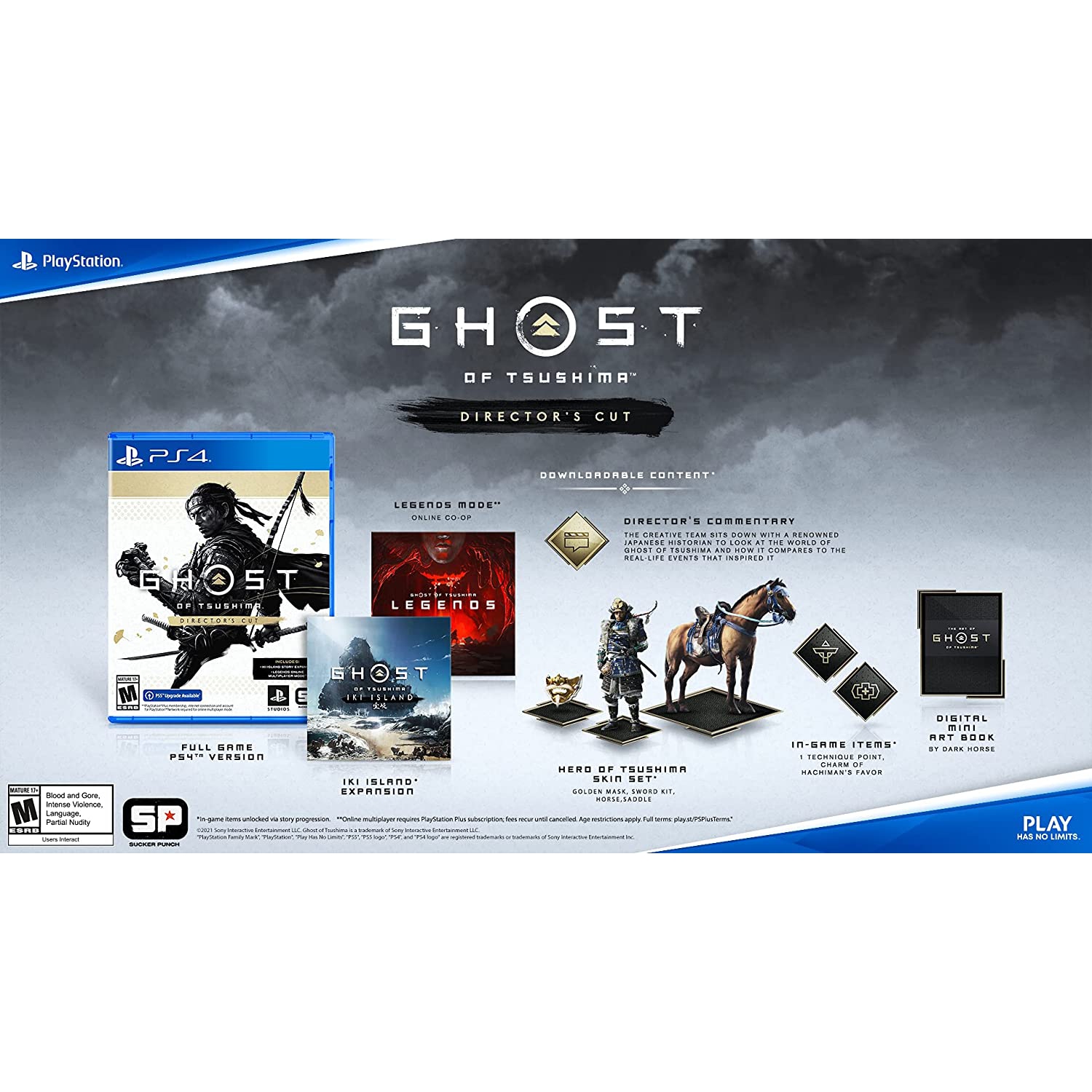 Ghost of Tsushima Director’s Cut – PlayStation 4 - Director’s Cut Edition