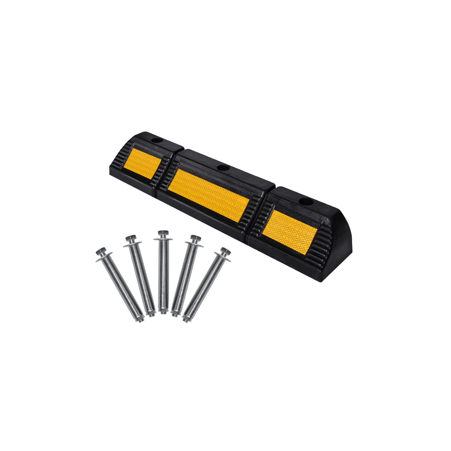 Paquet de 2 bouchons de roue en caoutchouc de 600 mm avec grande capacité de charge - PrimeCables®