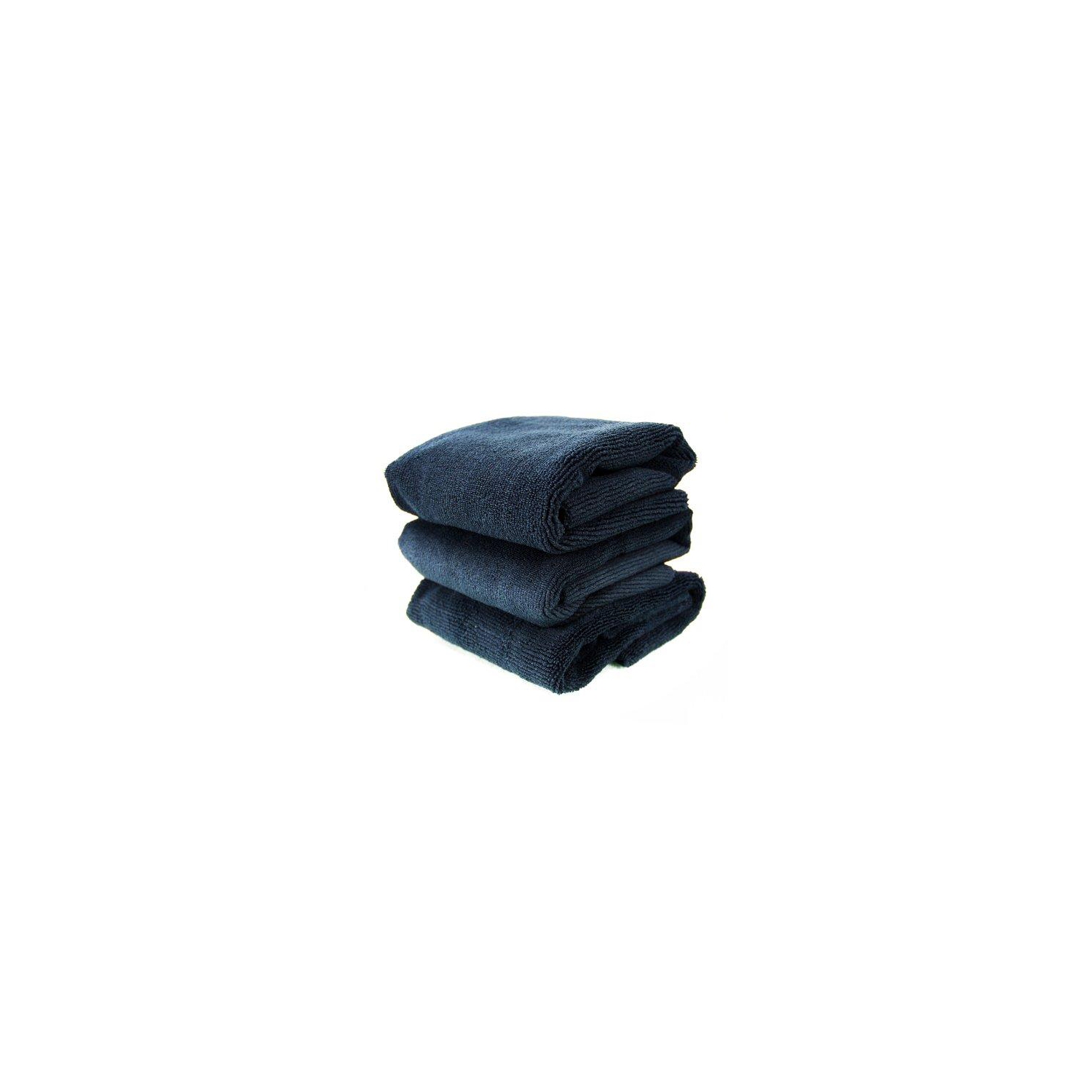Chemical Guys MIC_805_3 - Monster Edgeless Microfiber Towel, Black 16" x 16"