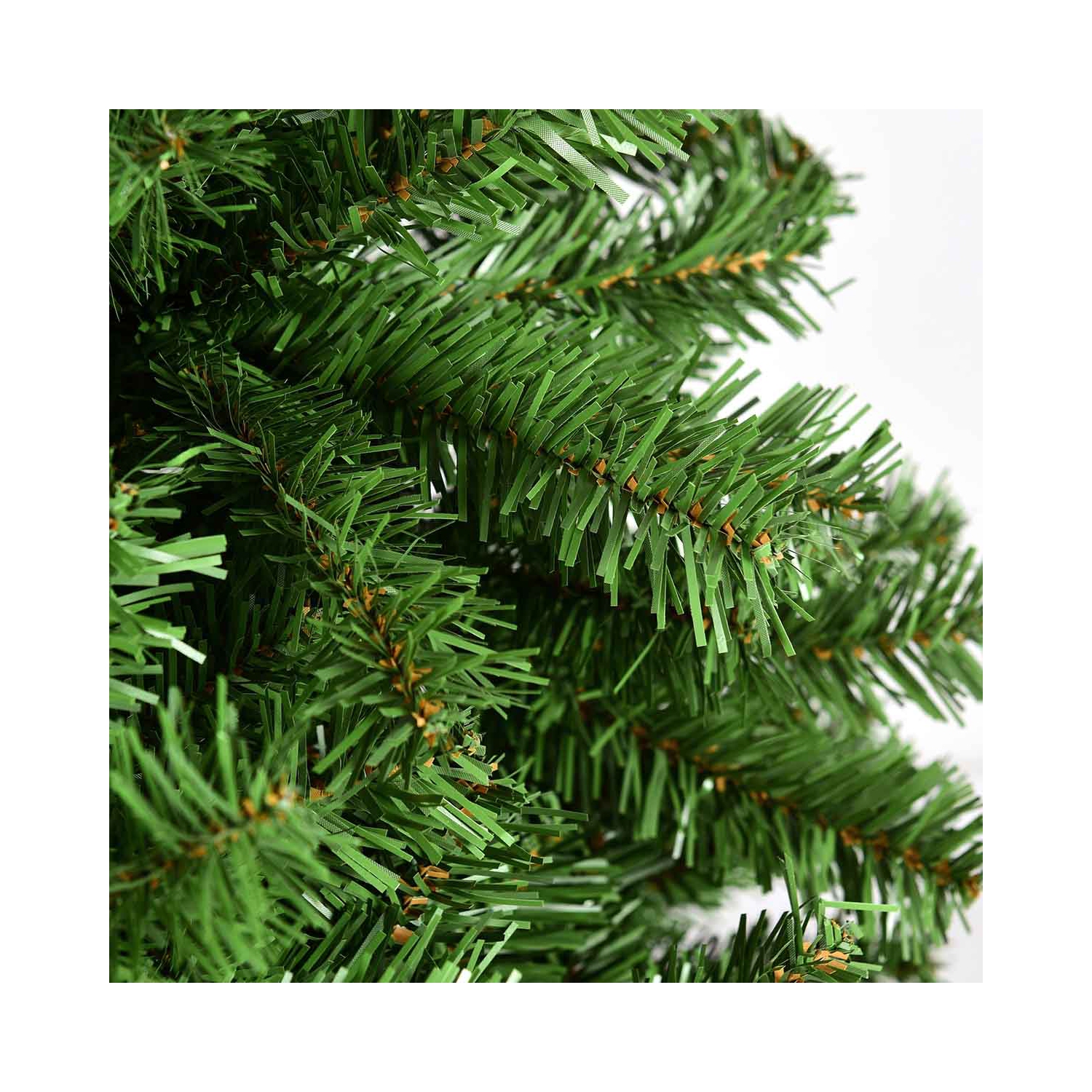 Topbuy 9&nbsp;pi – Arbre de Noël artificiel en PVC, 2132 pointes, embouts à charnière de qualité supérieure avec support en métal solide