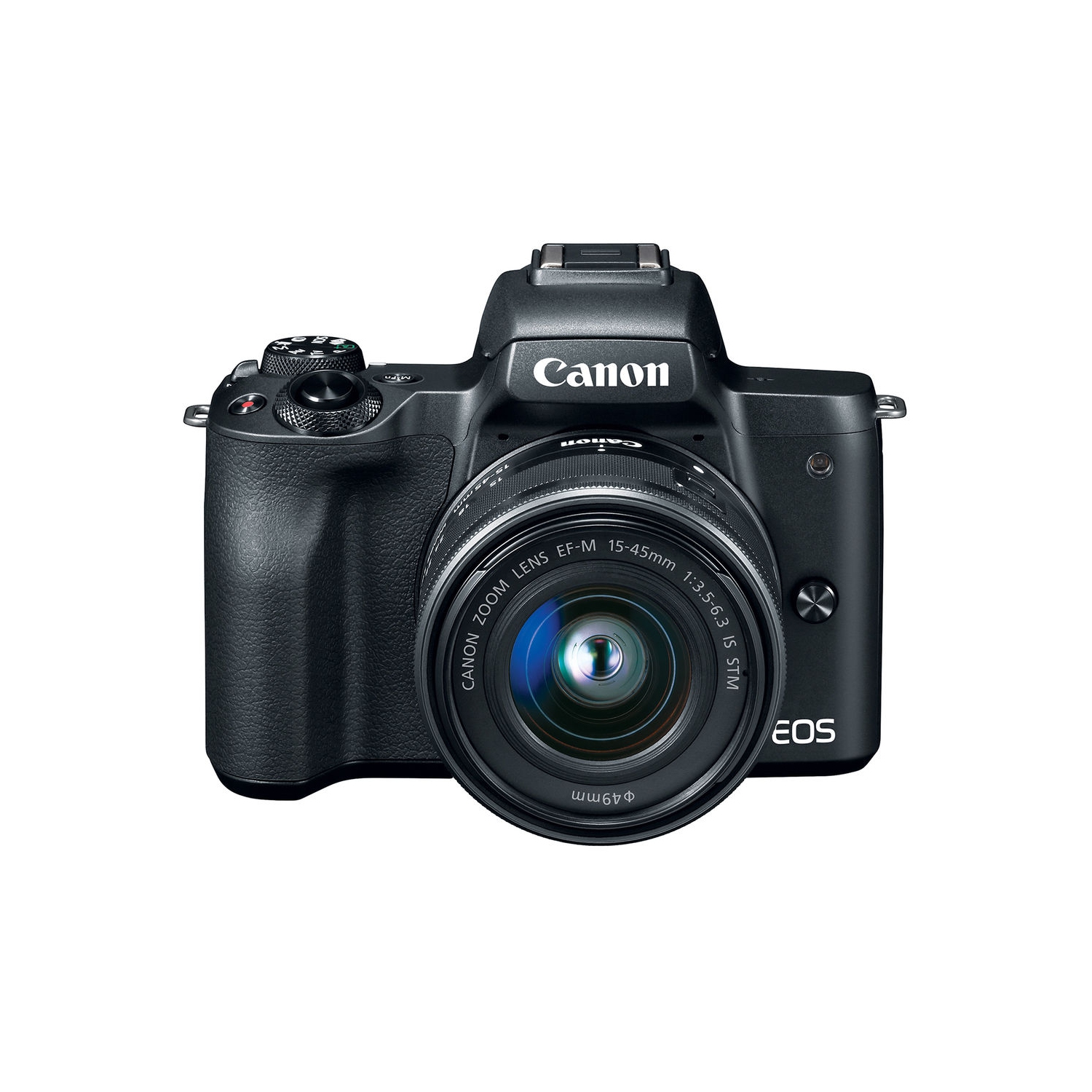 Canon EOS M50 Mirrorless Camera W/ 15-45mm Lens Black 2680C011 - Basic Bundle