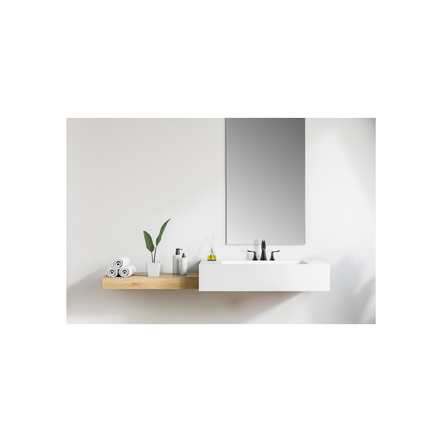 Ancona Robinet à poignées éloignées de la gamme Scarlett en bronze huilé