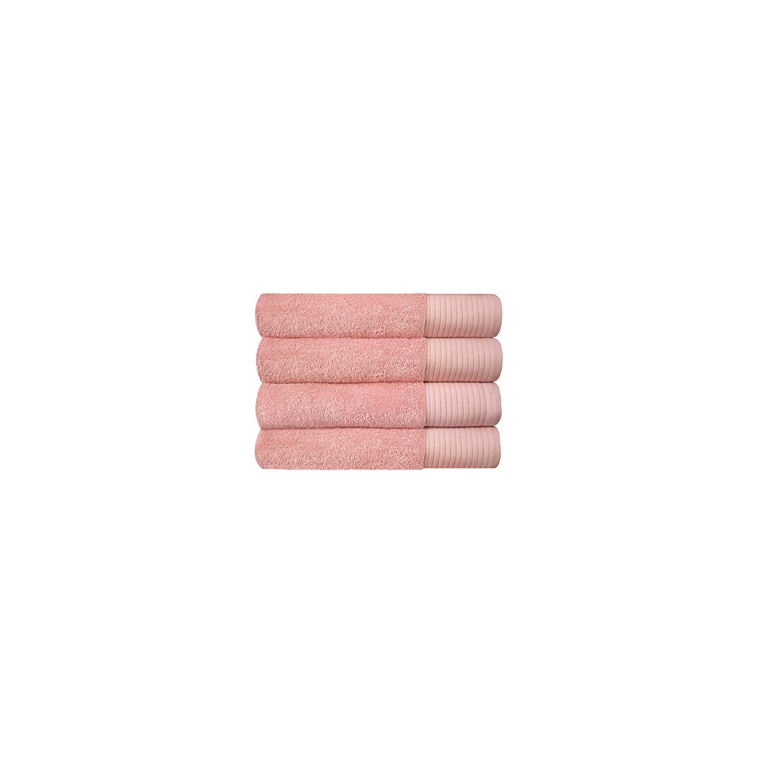 Jinamart Serviettes de bain doux de luxe Ensemble 650 GSM | 100% coton grande salle de bain serviettes maximum douceur et très absorbant rapidement