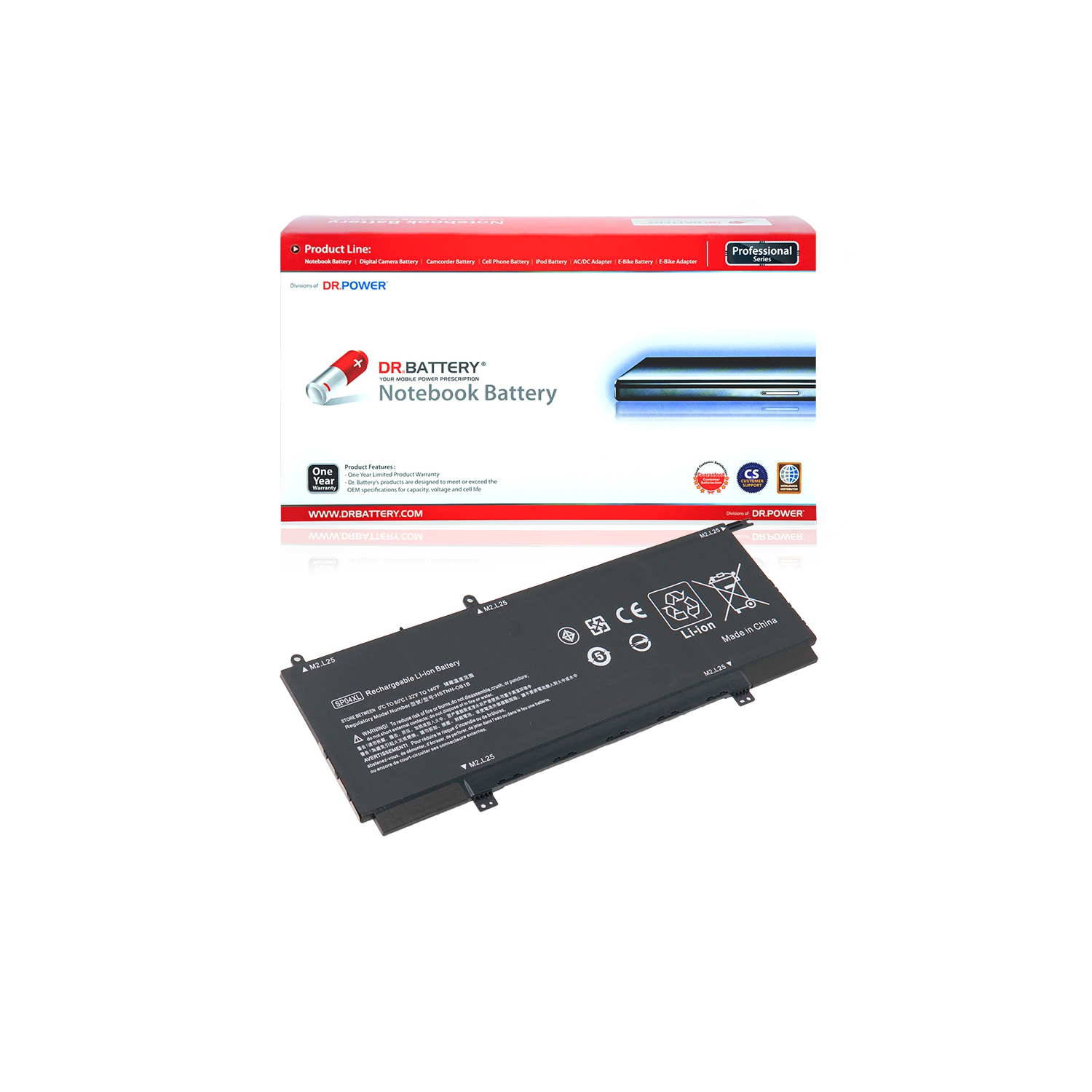 DR. BATTERY - Replacement for HP Spectre X360 13-AP0001NA / 13-AP0001NC / 13-AP0001NF / L28538-1C1 / L28538-AC1 / L28764-005