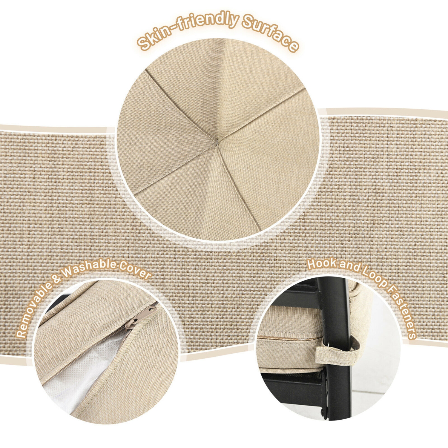 Gymax 2 PCS Patio Dining Chairs Set with Padded Cushions Armrest Steel Frame