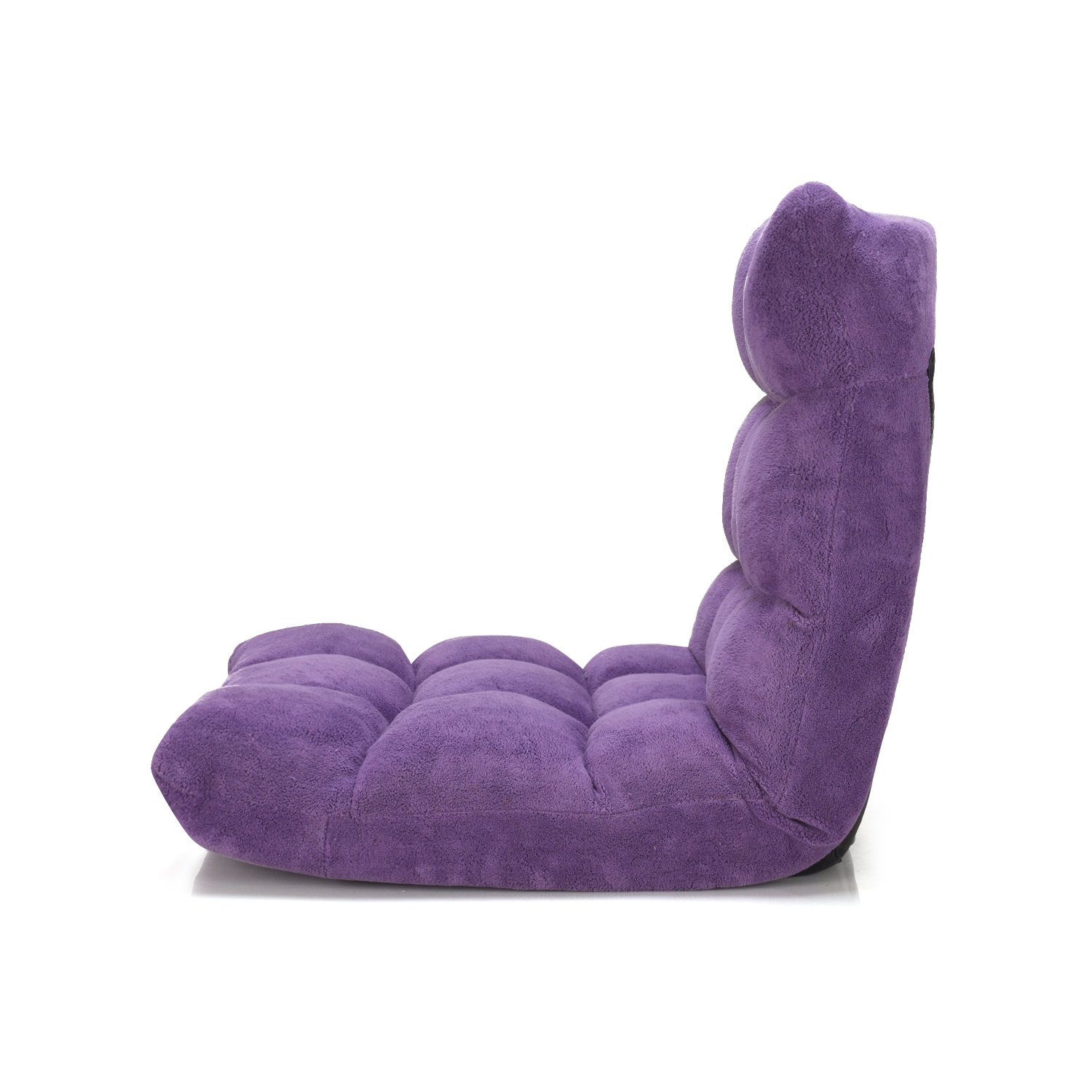 Topbuy Adjustable 14-Position Floor Chair,Padded Gaming Chair Lazy Recliner