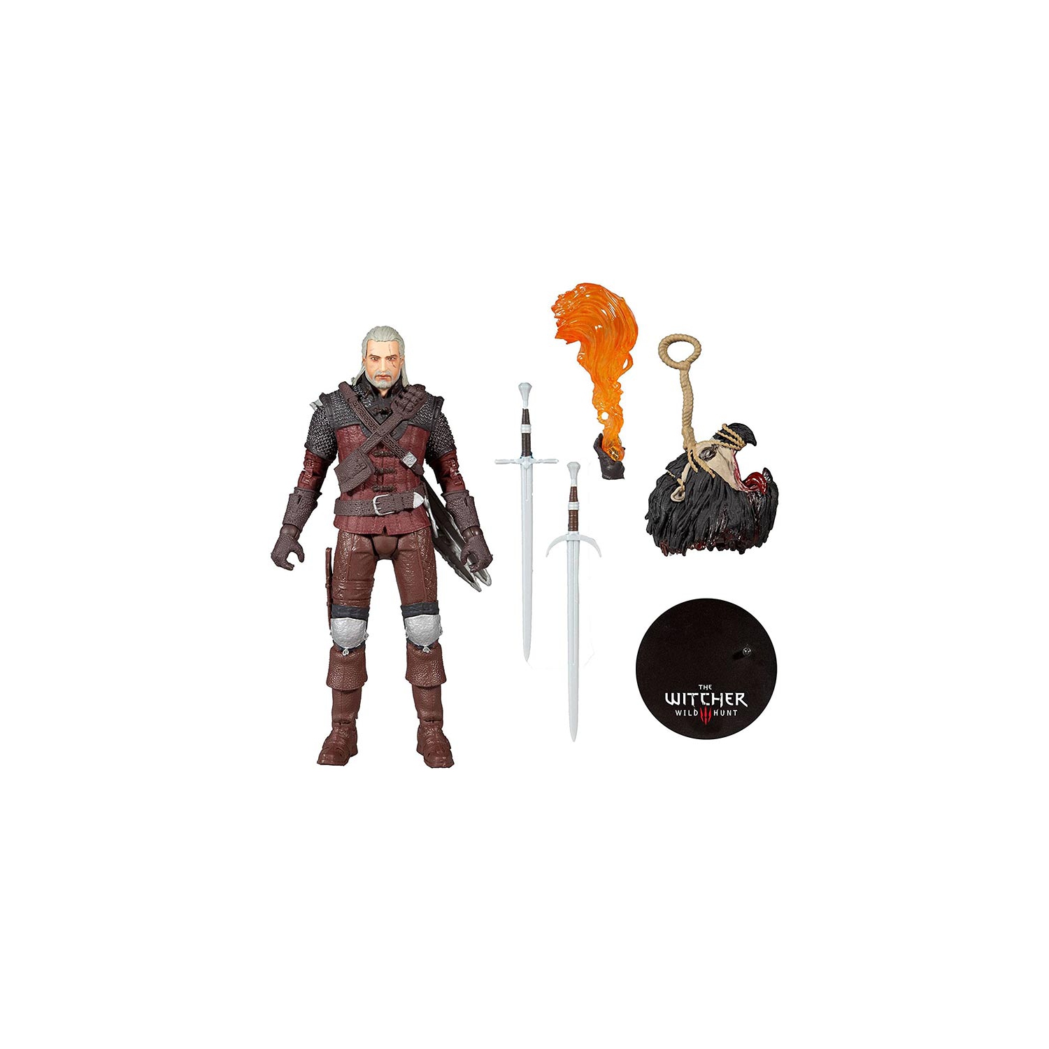 The Witcher 3 Wild Hunt 7 Inch Action Figure Wave 2 - Geralt Of Rivia Wolf Armor