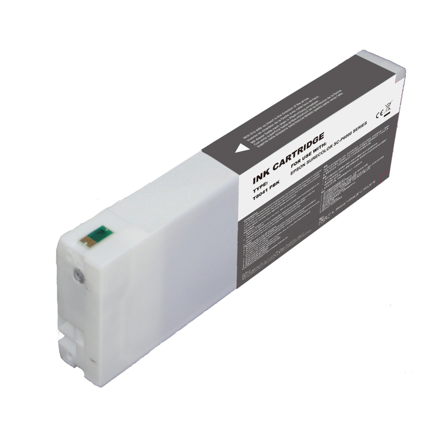 Compatible Epson T8041 Photo Black Ink Cartridge By Superink