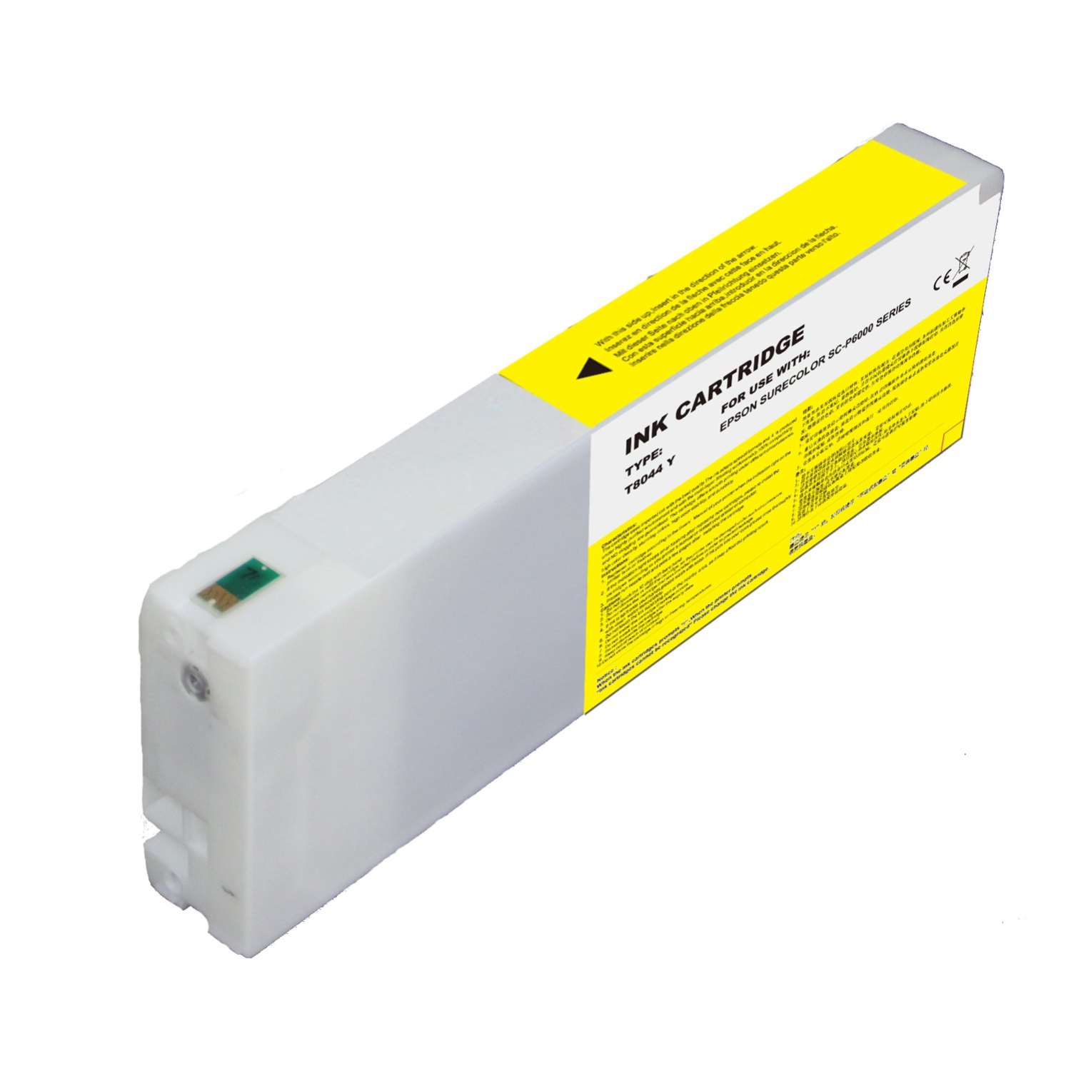 Compatible Epson T8043 Yellow Ink Cartridge By Superink