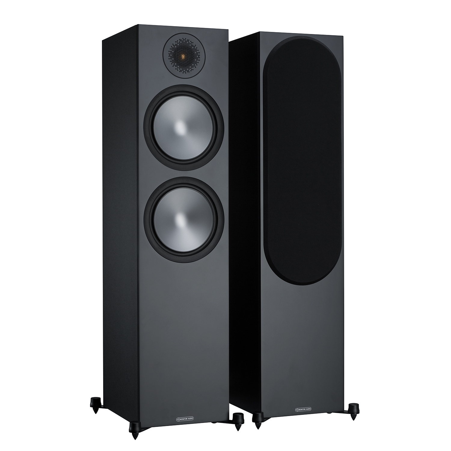 Monitor Audio Bronze 500 - Tower Speakers - Black - Pair