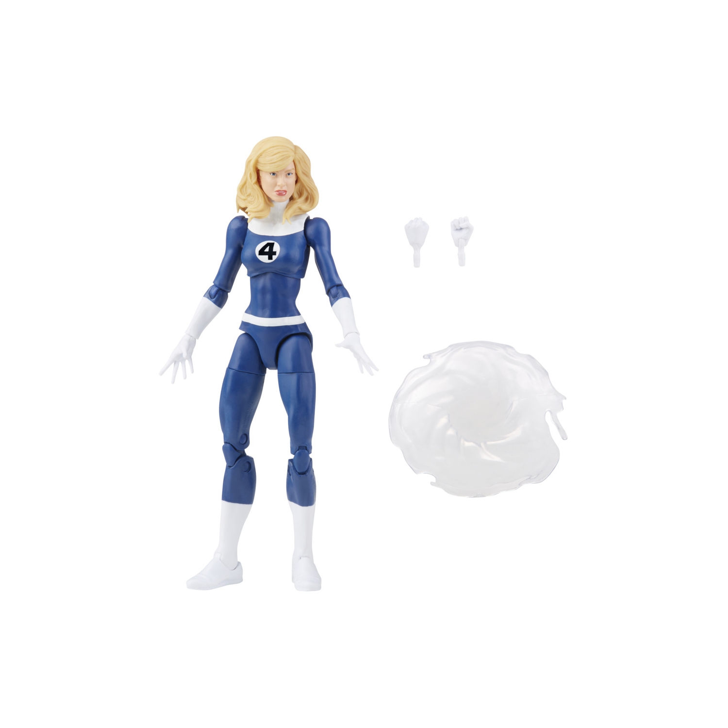 Marvel Legends Retro 6 Inch Action Figure Fantastic Four - Invisible Woman
