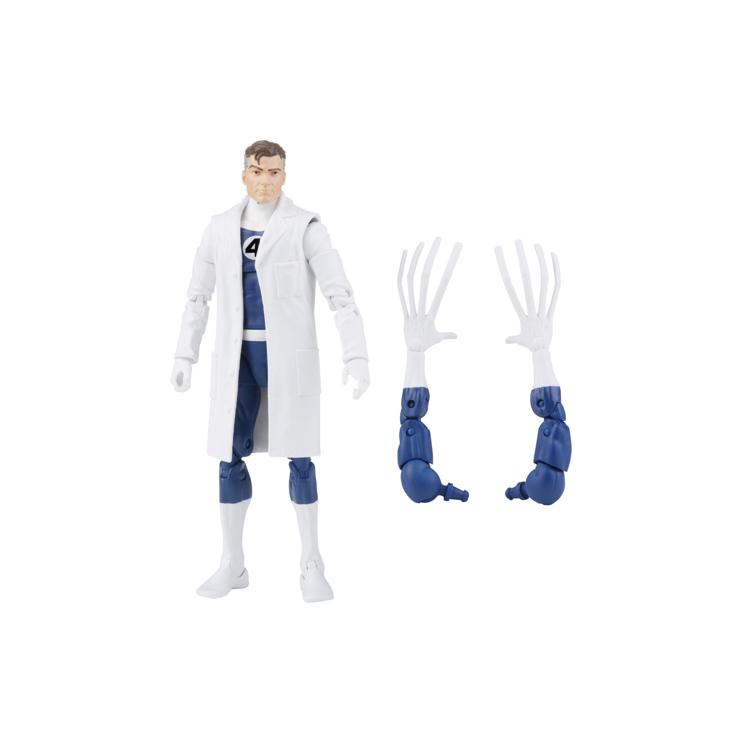 Marvel Legends Retro 6 Inch Action Figure Fantastic Four - Mr. Fantastic