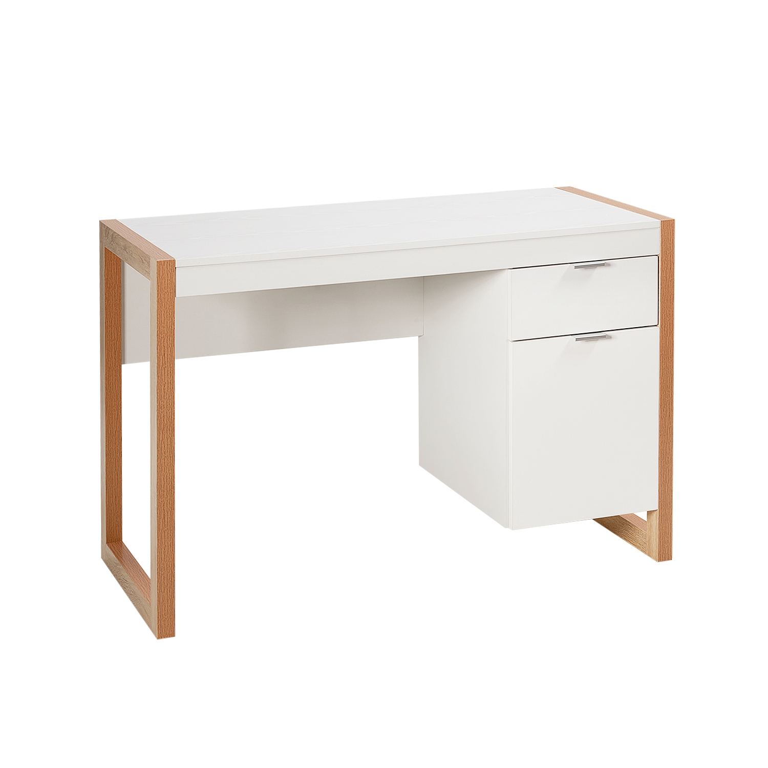 Computer Desk PC Laptop Table Working Station W/ Storage Drawer & Cabinet