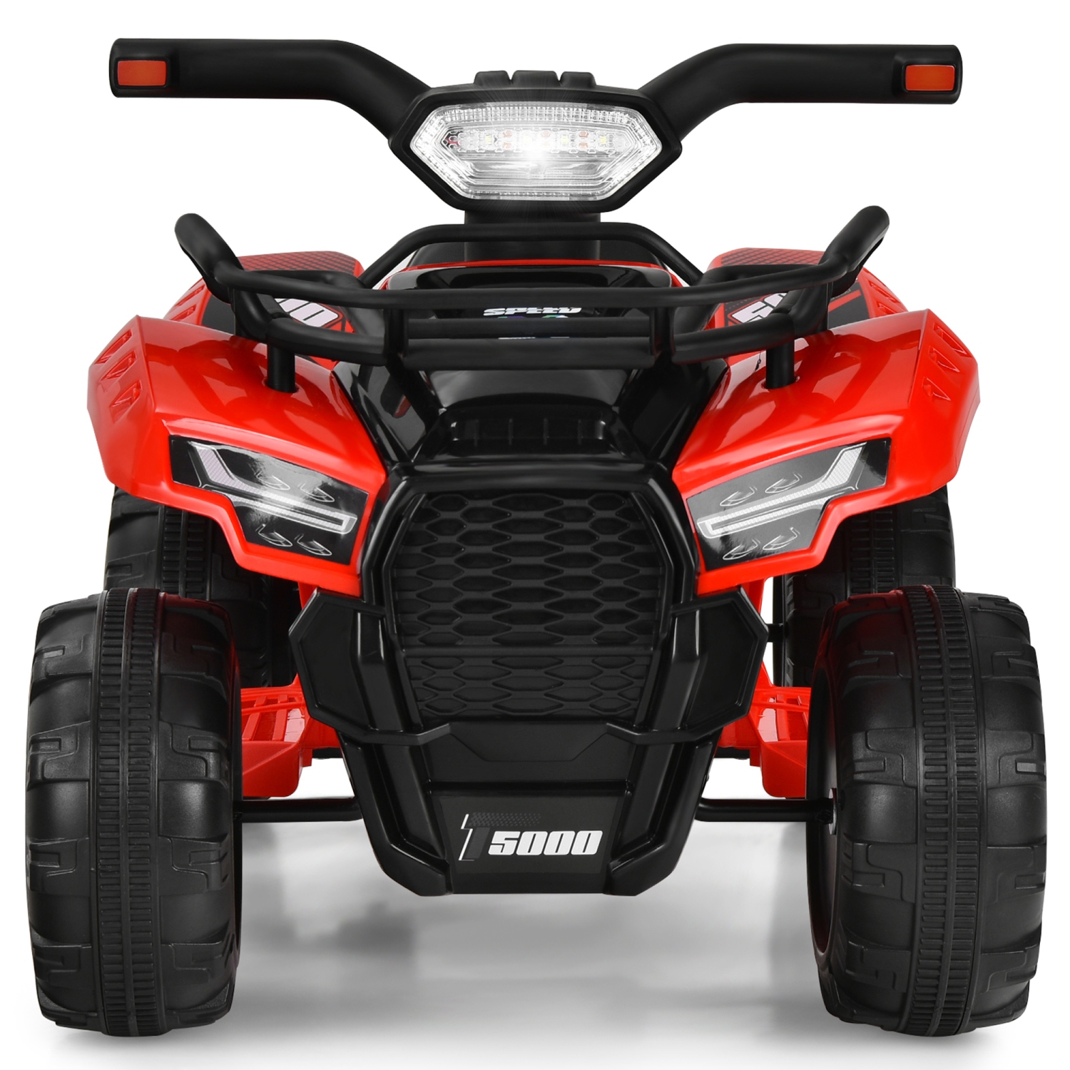 Gymax 6V 4 Wheels ATV Quad Ride On Car Kids Ride-On Toy w/ Music Horn LED Light