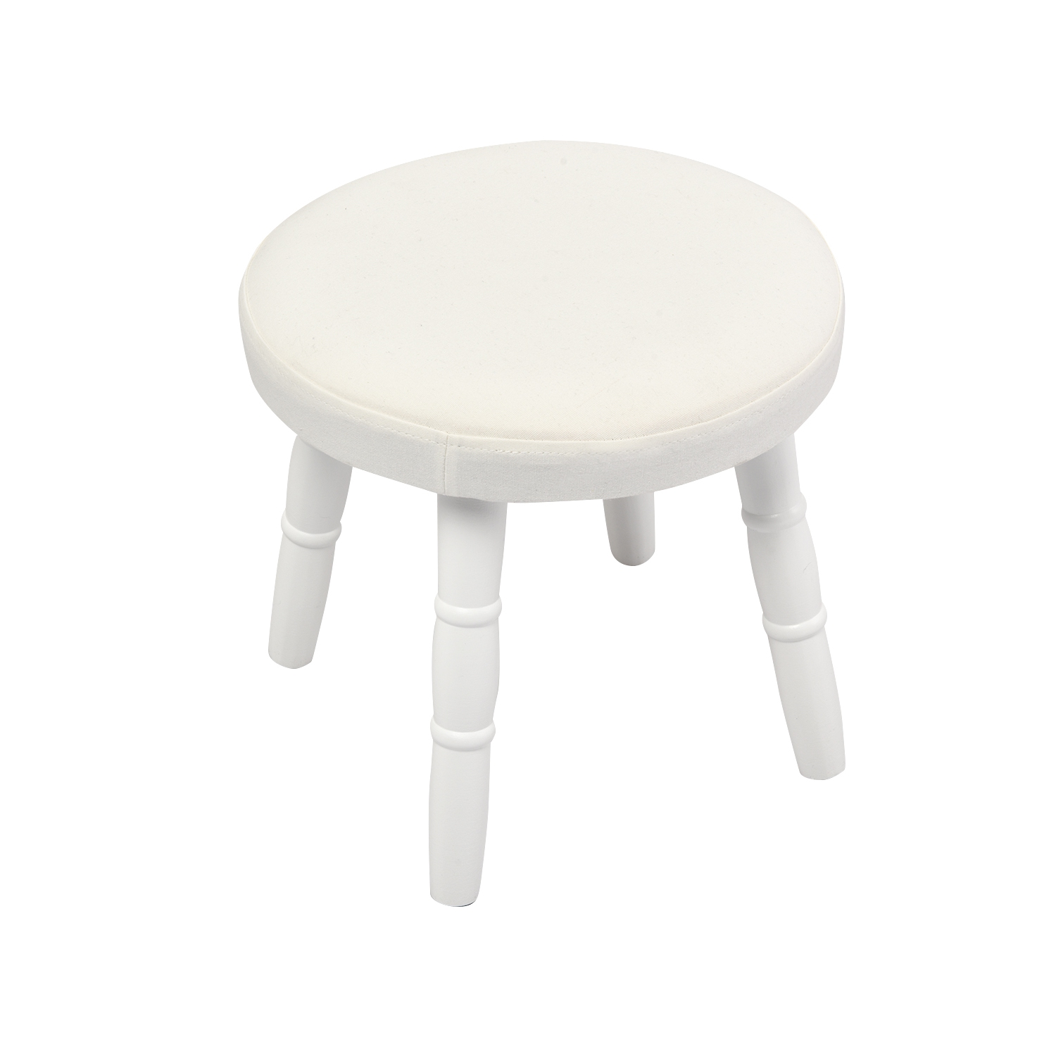 Topbuy Kids Princess Vanity Table Set w/ Chair Crown Mirror White/Pink