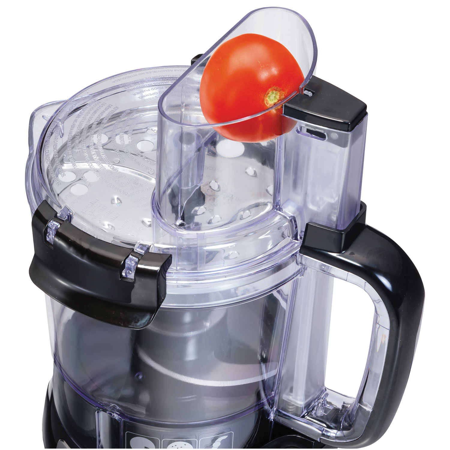 Hamilton Beach Stack & Snap Food Processor - 12-Cup - Black