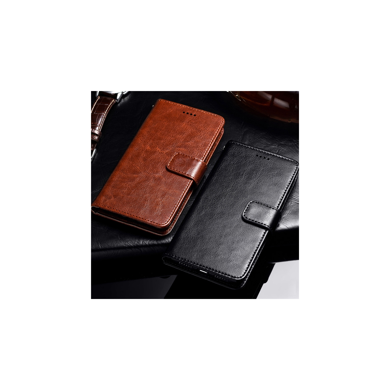 Ledex Magnetic Leather Flip Wallet Stand Case Cover Card Holder For Samsung Galaxy A71 - Free Shipping