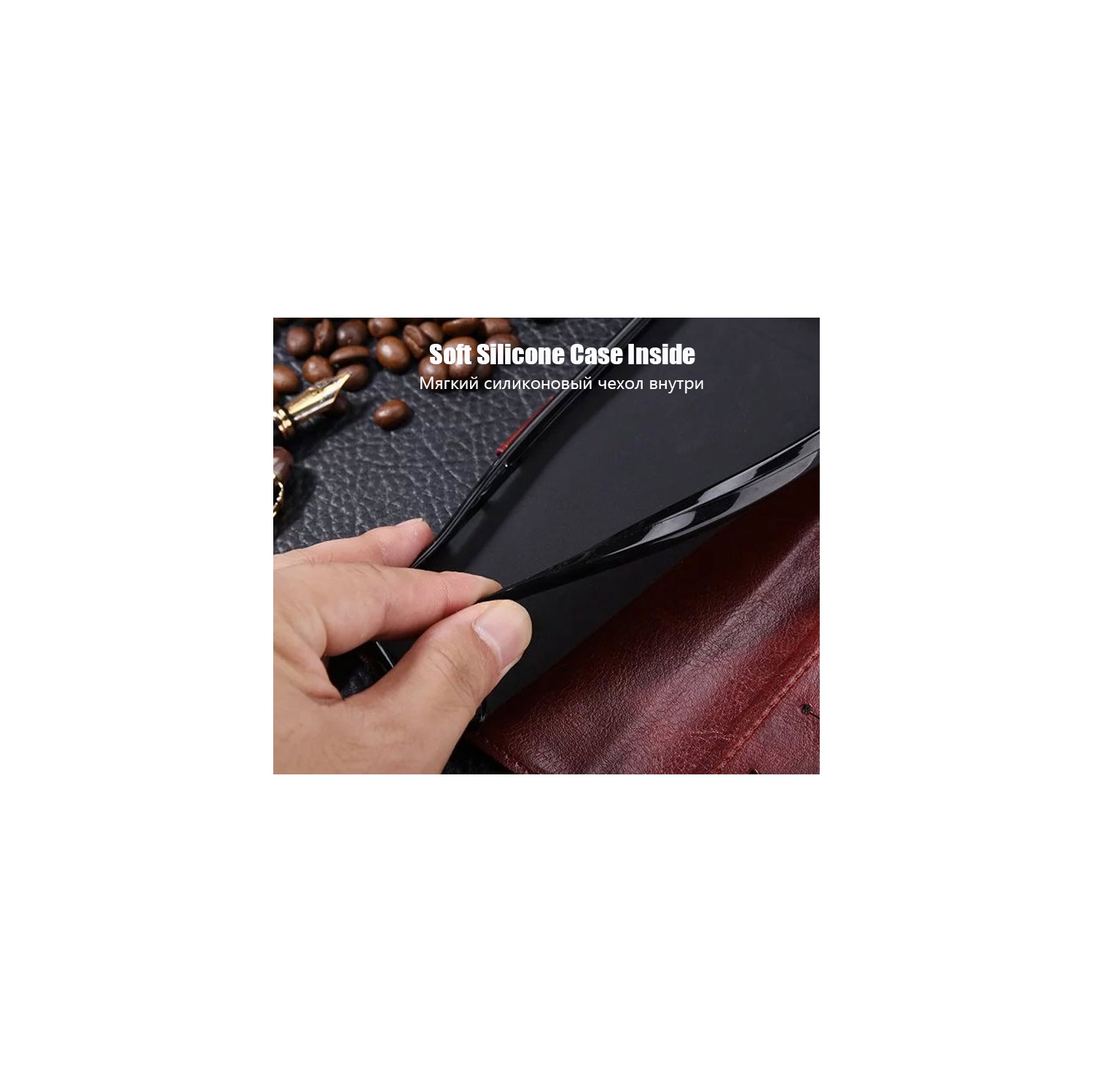 Ledex Magnetic Leather Flip Wallet Stand Case Cover Card Holder For Samsung Galaxy A71 - Free Shipping